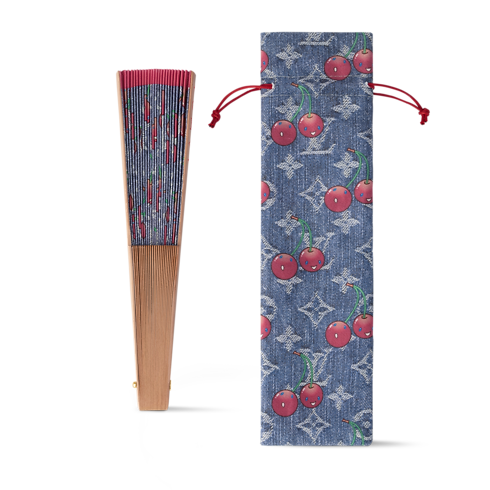 Abanico Cherry LV x TM Baúles, Viaje y Hogar Deportes y juegos } | LOUIS VUITTON (Zoom de producto)