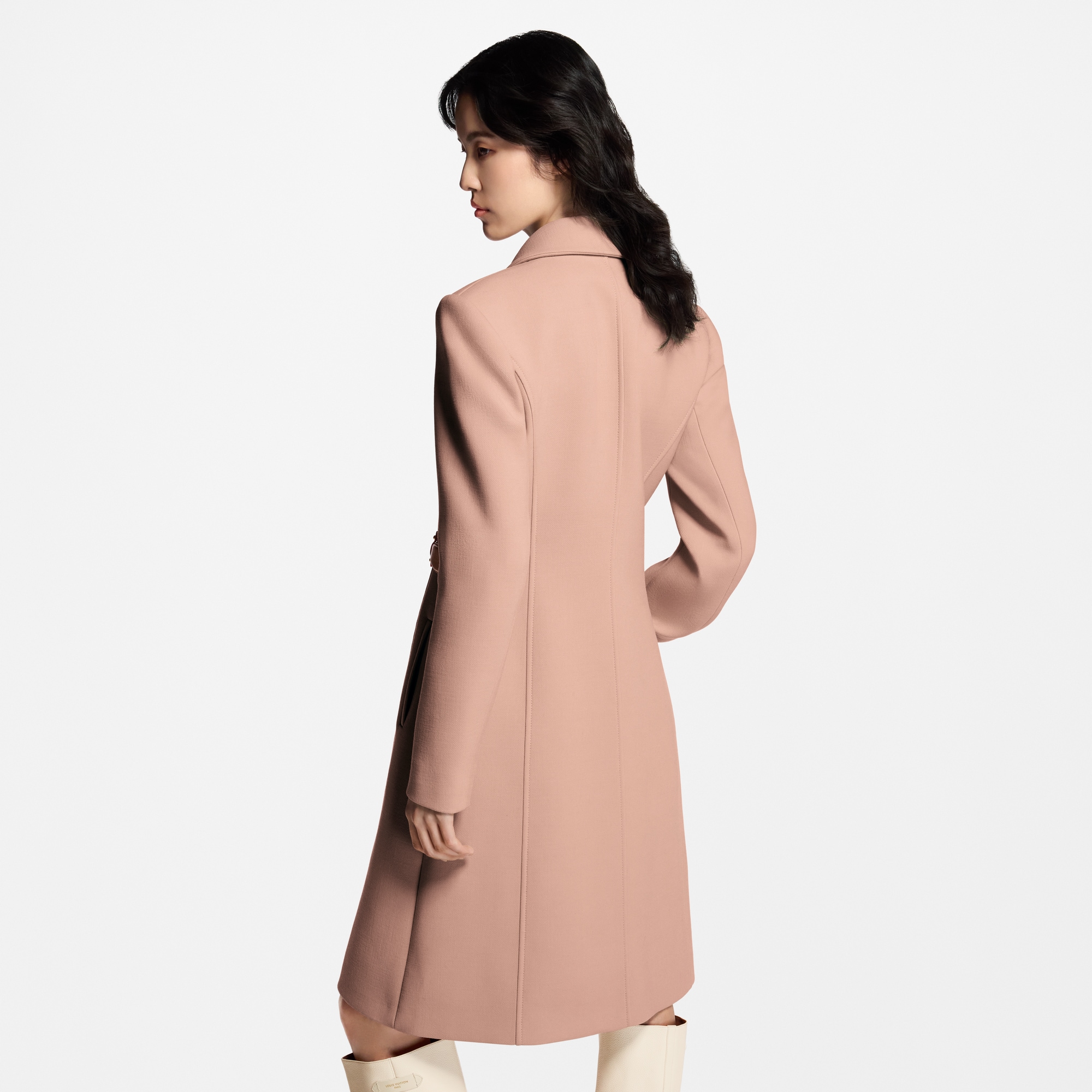 Abrigo con cinturón  Mujer Prêt-à-Porter Abrigos y chaquetas | LOUIS VUITTON (Zoom de producto)