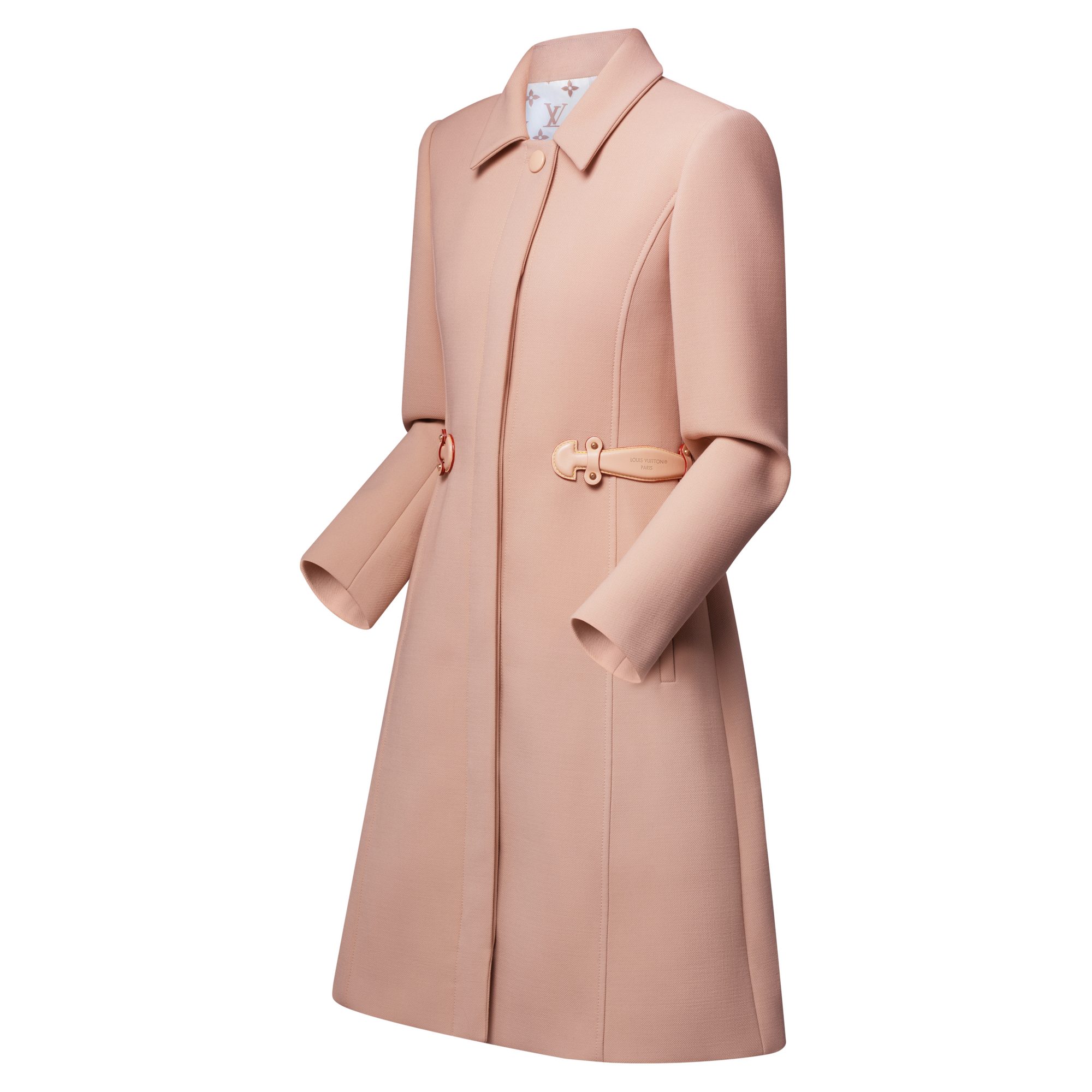 Abrigo con cinturón  Mujer Prêt-à-Porter Abrigos y chaquetas | LOUIS VUITTON (Zoom de producto)