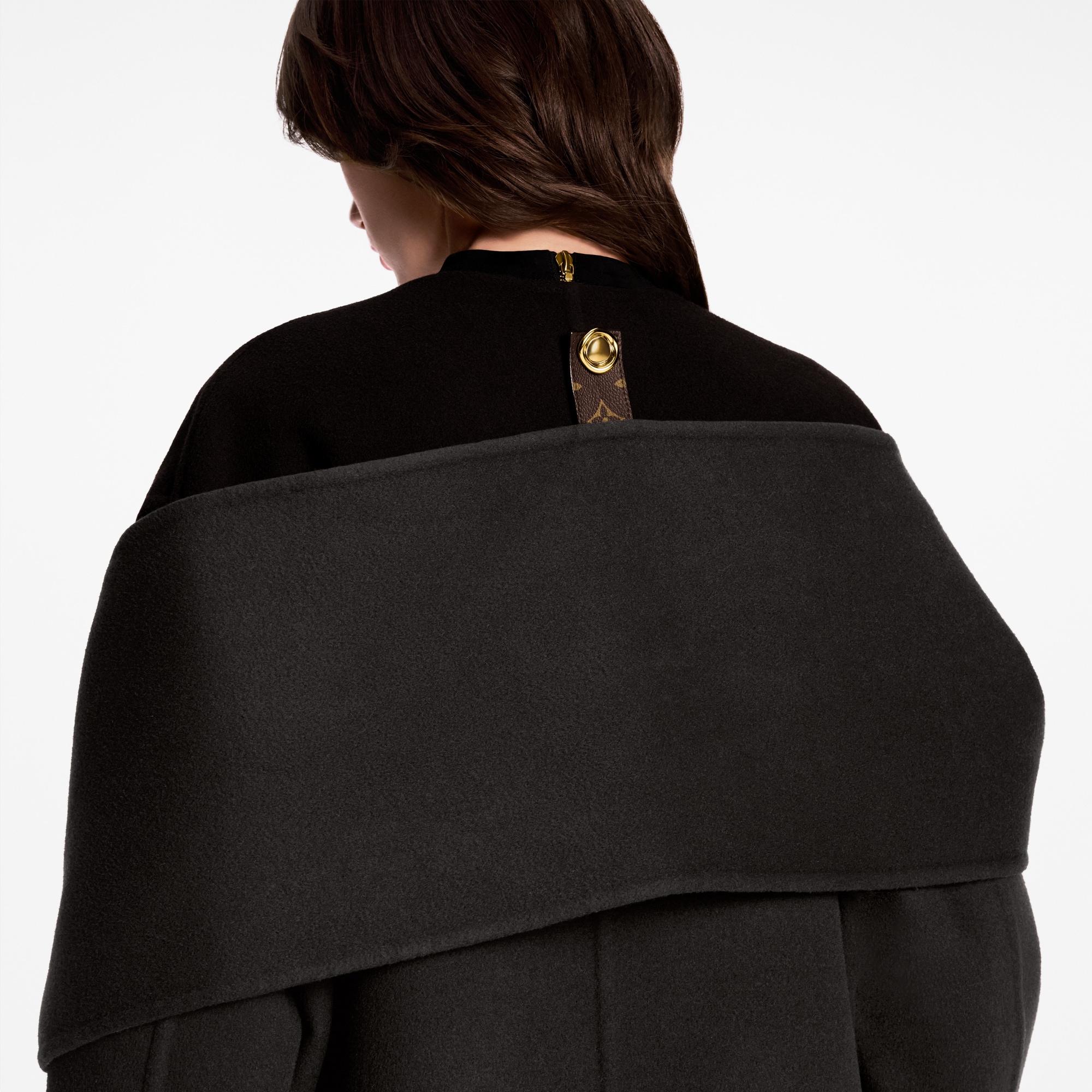 Abrigo con cuello extraíble  Mujer Prêt-à-Porter Abrigos y chaquetas | LOUIS VUITTON (Zoom de producto)