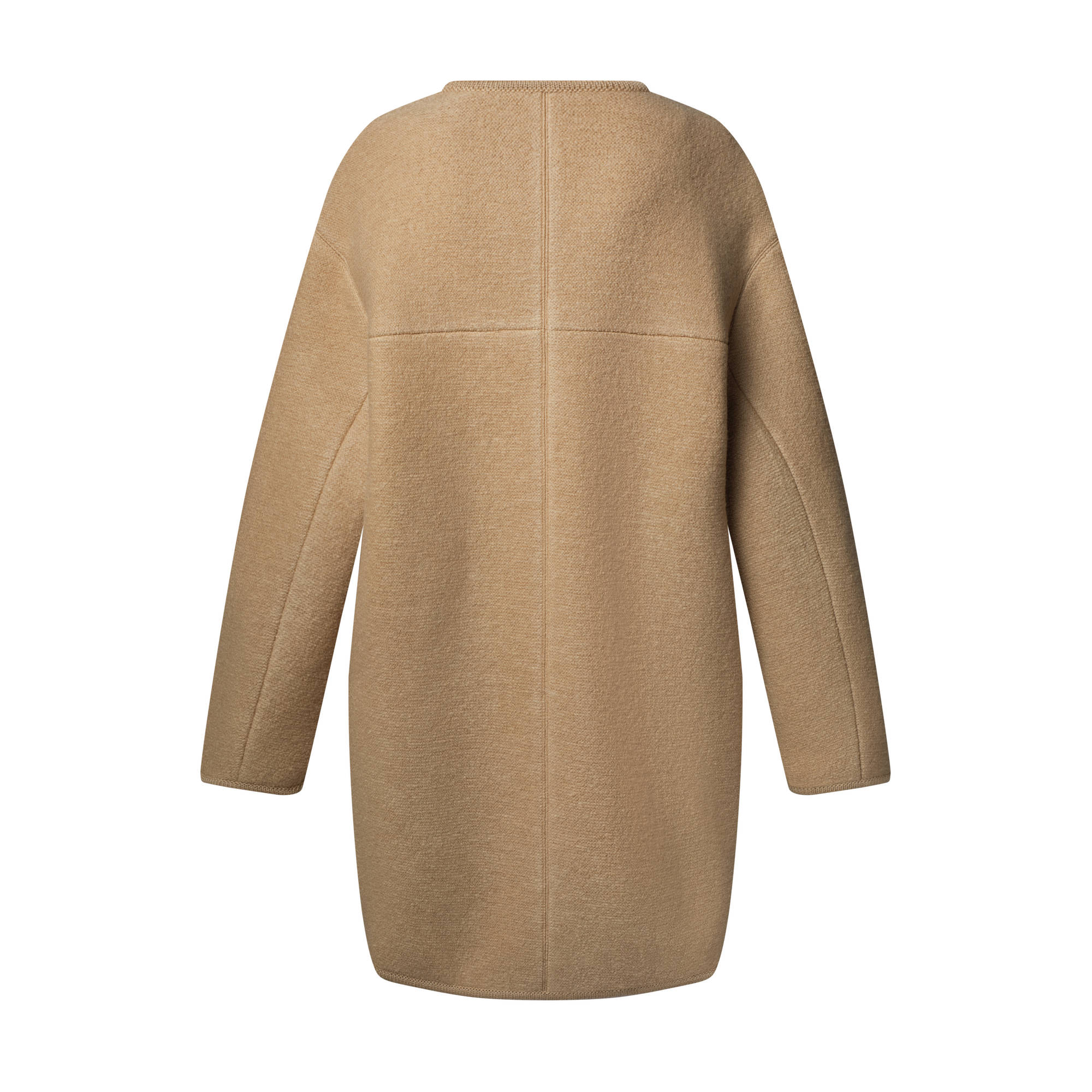 Abrigo de corte cuadrado con mosquetón  Mujer Prêt-à-Porter Abrigos y chaquetas | LOUIS VUITTON (Zoom de producto)