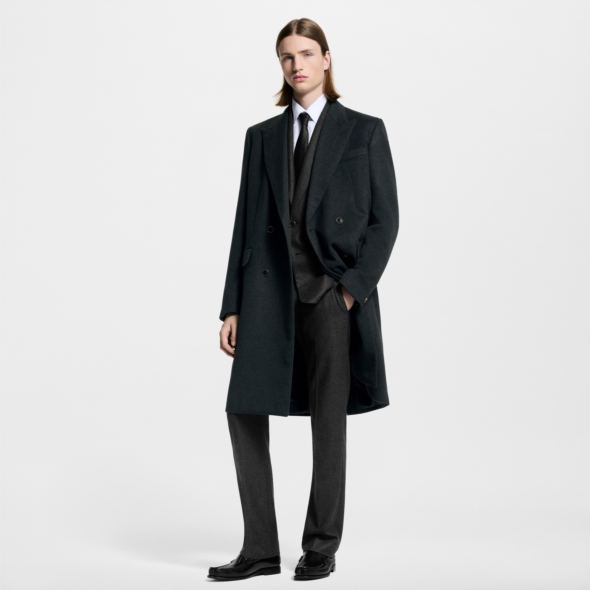 Abrigo de doble botonadura  Hombre Prêt-à-Porter Cazadoras y abrigos | LOUIS VUITTON (Zoom de producto)