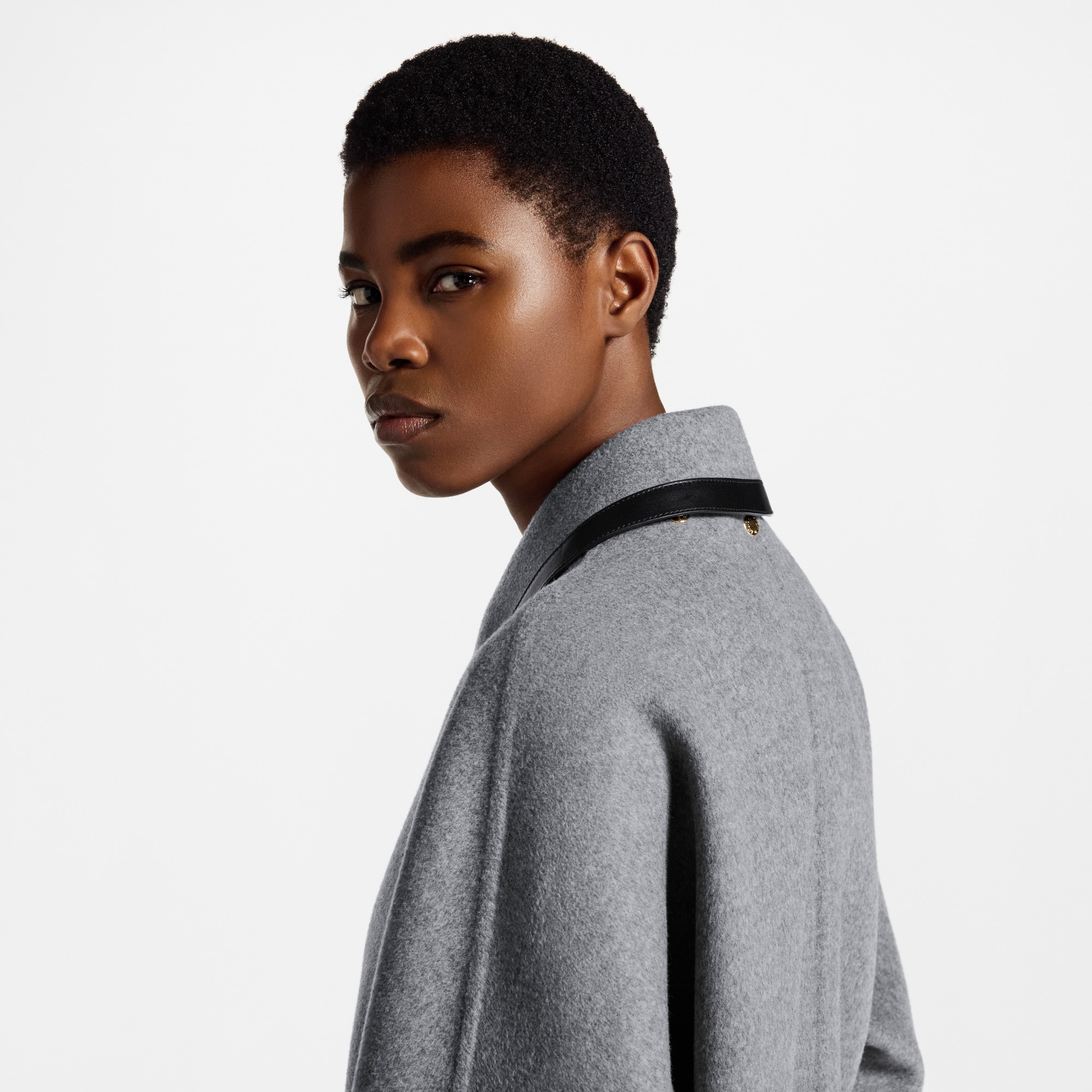Abrigo de doble cara con cuello extraíble  Mujer Prêt-à-Porter Abrigos y chaquetas | LOUIS VUITTON (Zoom de producto)