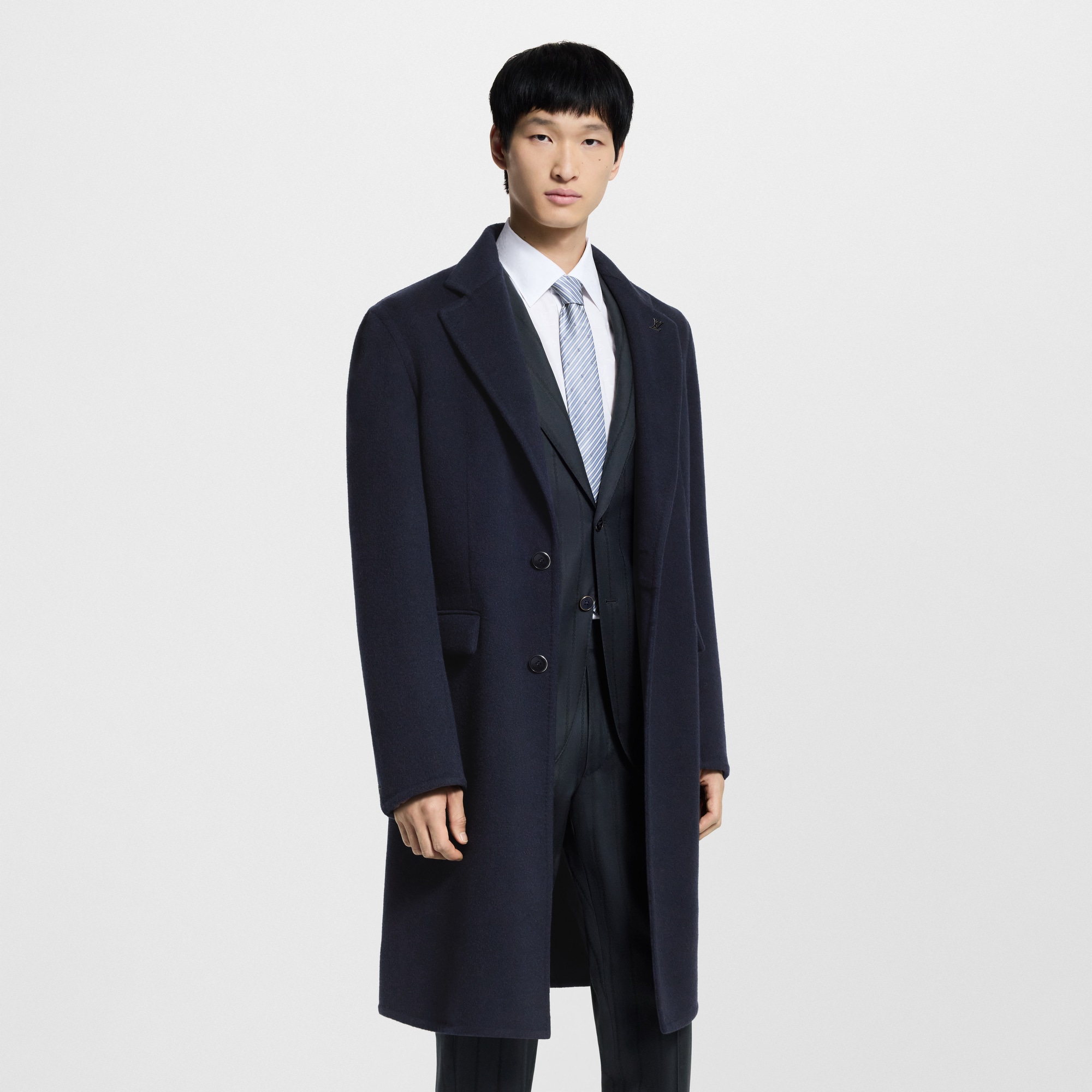 Abrigo de doble cara en cachemir  Hombre Prêt-à-Porter Cazadoras y abrigos | LOUIS VUITTON (Zoom de producto)