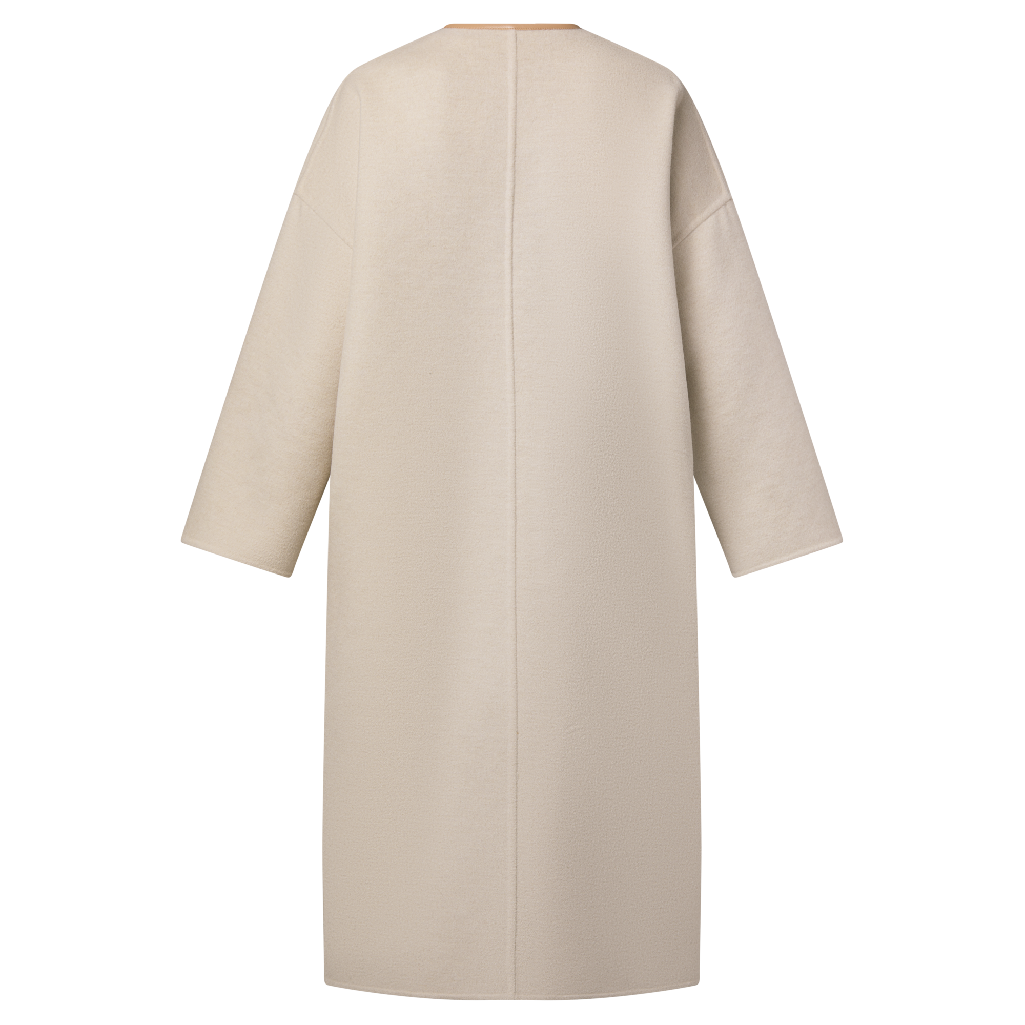 Abrigo de doble cara sin cuello  Mujer Prêt-à-Porter Abrigos y chaquetas | LOUIS VUITTON (Zoom de producto)