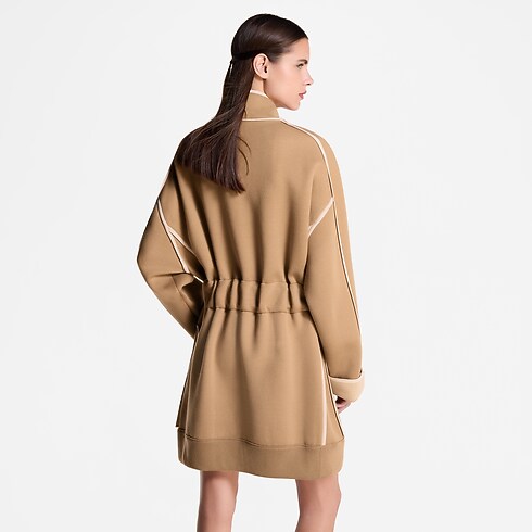 Abrigo de punto con detalles Monogram Mujer Prêt-à-Porter Abrigos y chaquetas | LOUIS VUITTON (Zoom de producto)