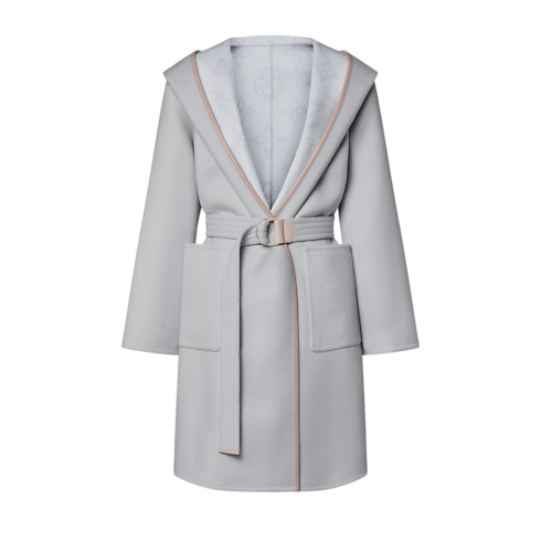 Abrigo envolvente con capucha Mujer Prêt-à-Porter Abrigos y chaquetas | LOUIS VUITTON (Zoom de producto)