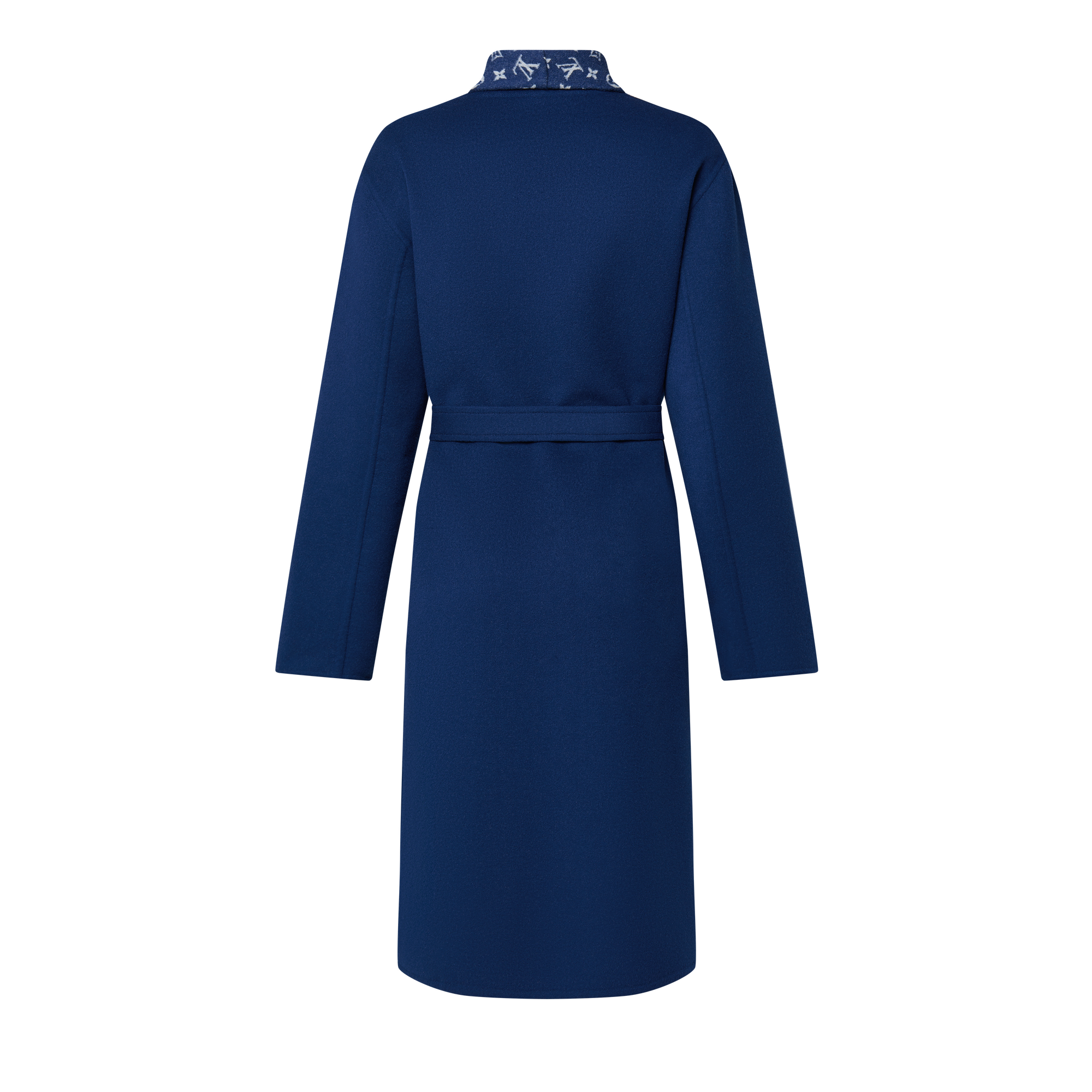 Abrigo envolvente con motivo distintivo  Mujer Prêt-à-Porter Abrigos y chaquetas | LOUIS VUITTON (Zoom de producto)