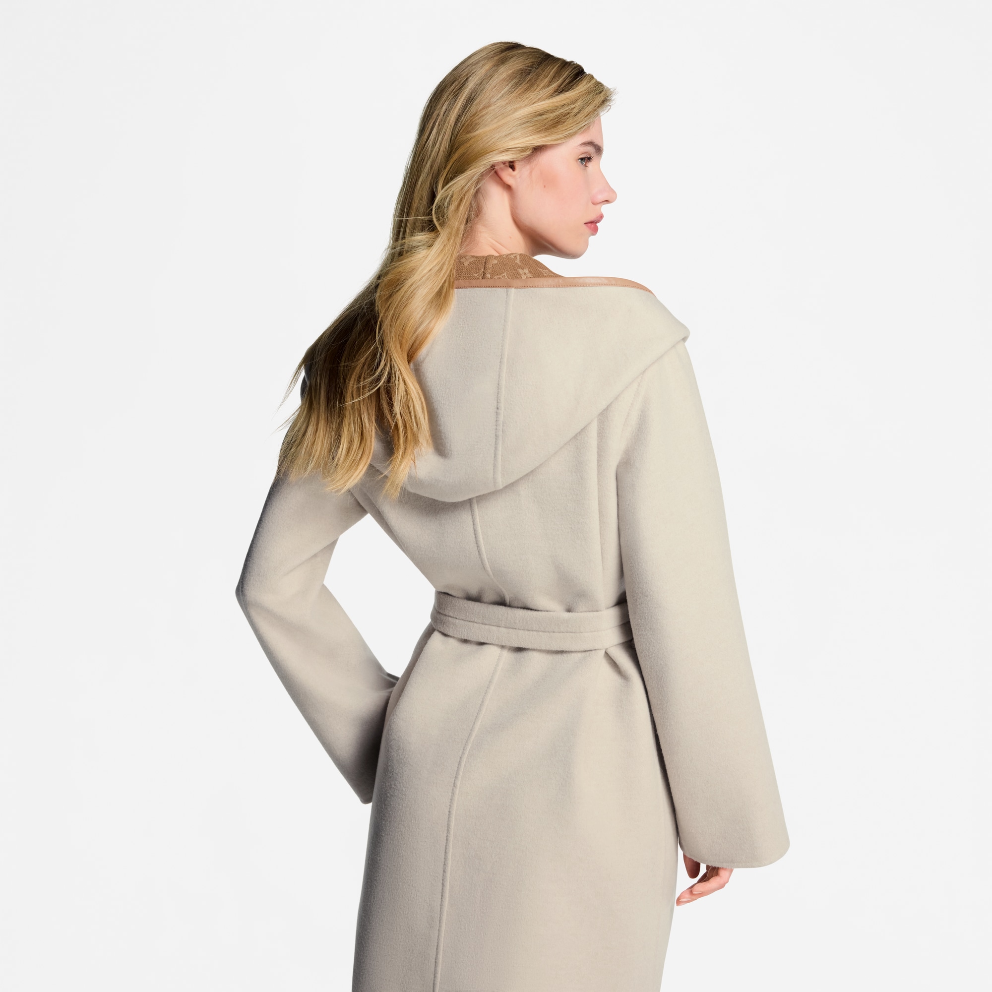 Abrigo envolvente reversible con capucha  Mujer Prêt-à-Porter Abrigos y chaquetas | LOUIS VUITTON (Zoom de producto)