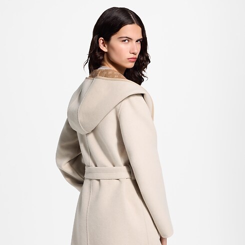 Abrigo envolvente reversible con capucha Mujer Prêt-à-Porter Abrigos y chaquetas | LOUIS VUITTON (Zoom de producto)