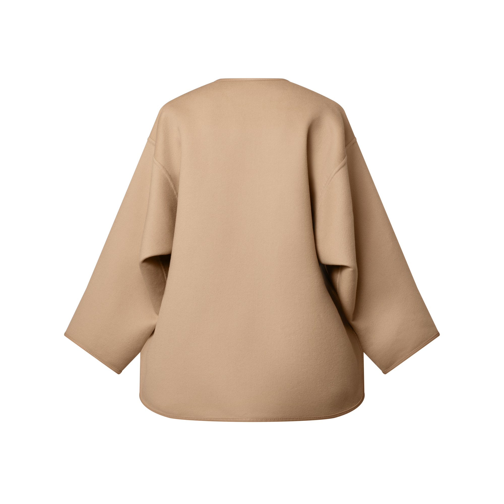 Abrigo largo de doble cara con alamar  Mujer Prêt-à-Porter Abrigos y chaquetas | LOUIS VUITTON (Zoom de producto)