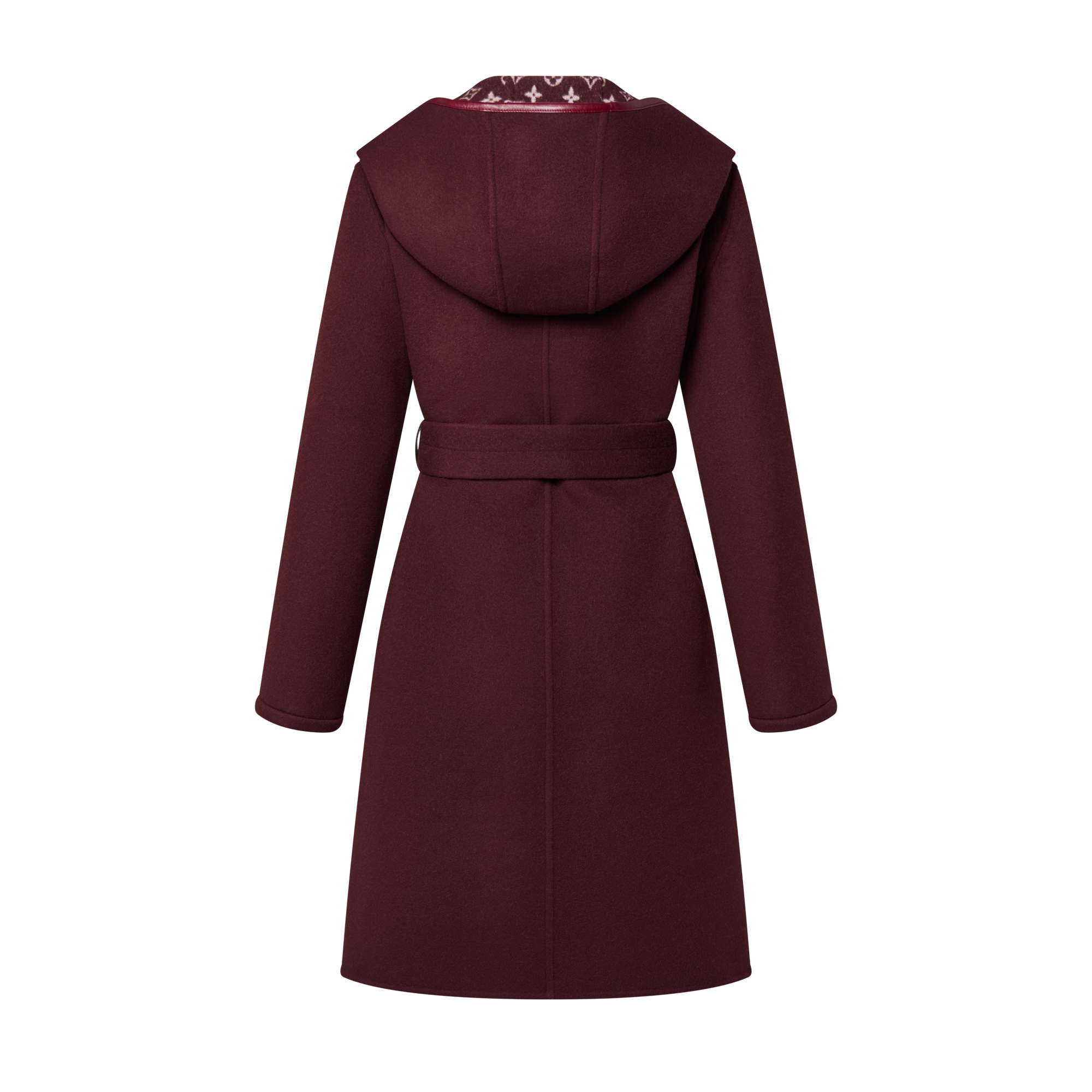 Abrigo largo envolvente con capucha  Mujer Prêt-à-Porter Abrigos y chaquetas | LOUIS VUITTON (Zoom de producto)