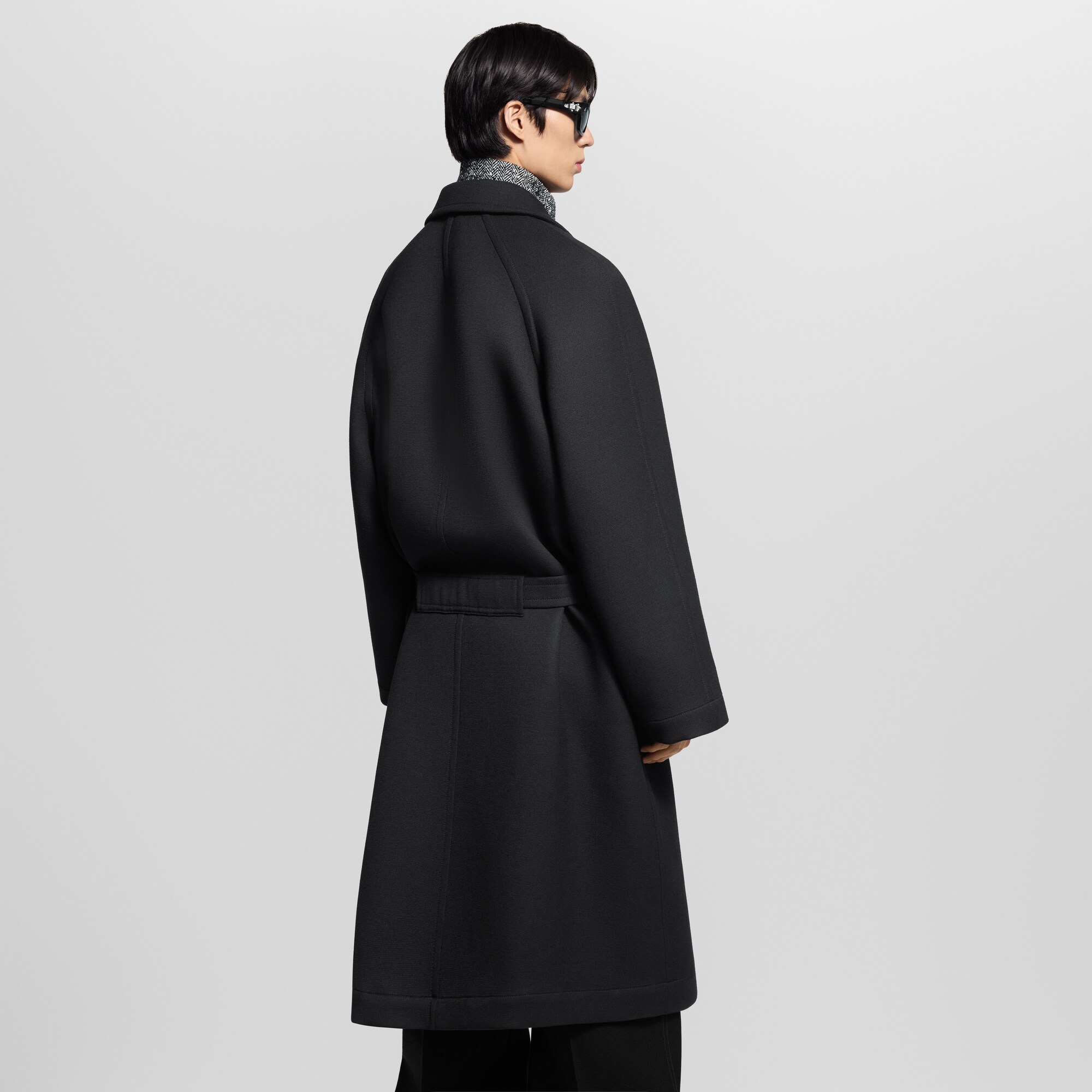 Abrigo oversize de botonadura sencilla  Hombre Prêt-à-Porter Cazadoras y abrigos | LOUIS VUITTON (Zoom de producto)