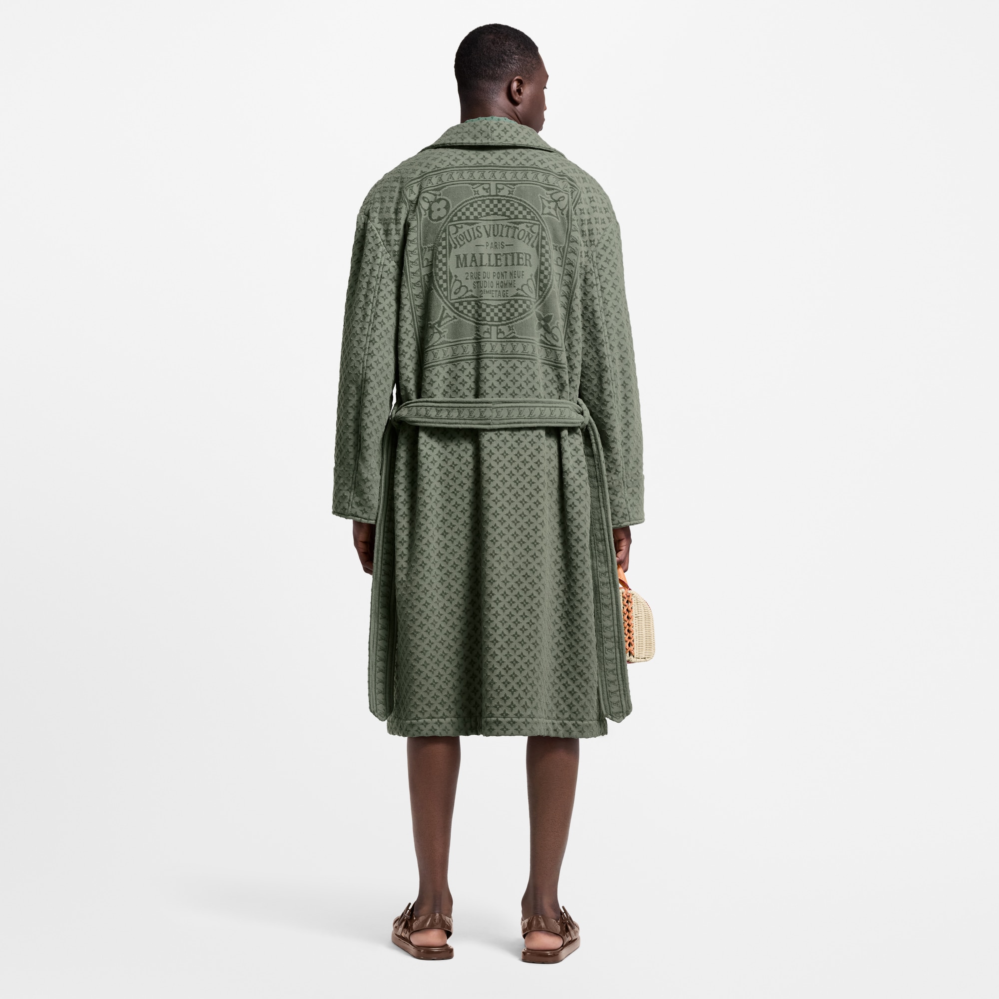 Albornoz de felpa francesa  Hombre Prêt-à-Porter Todo Prêt-à-Porter | LOUIS VUITTON (Zoom de producto)