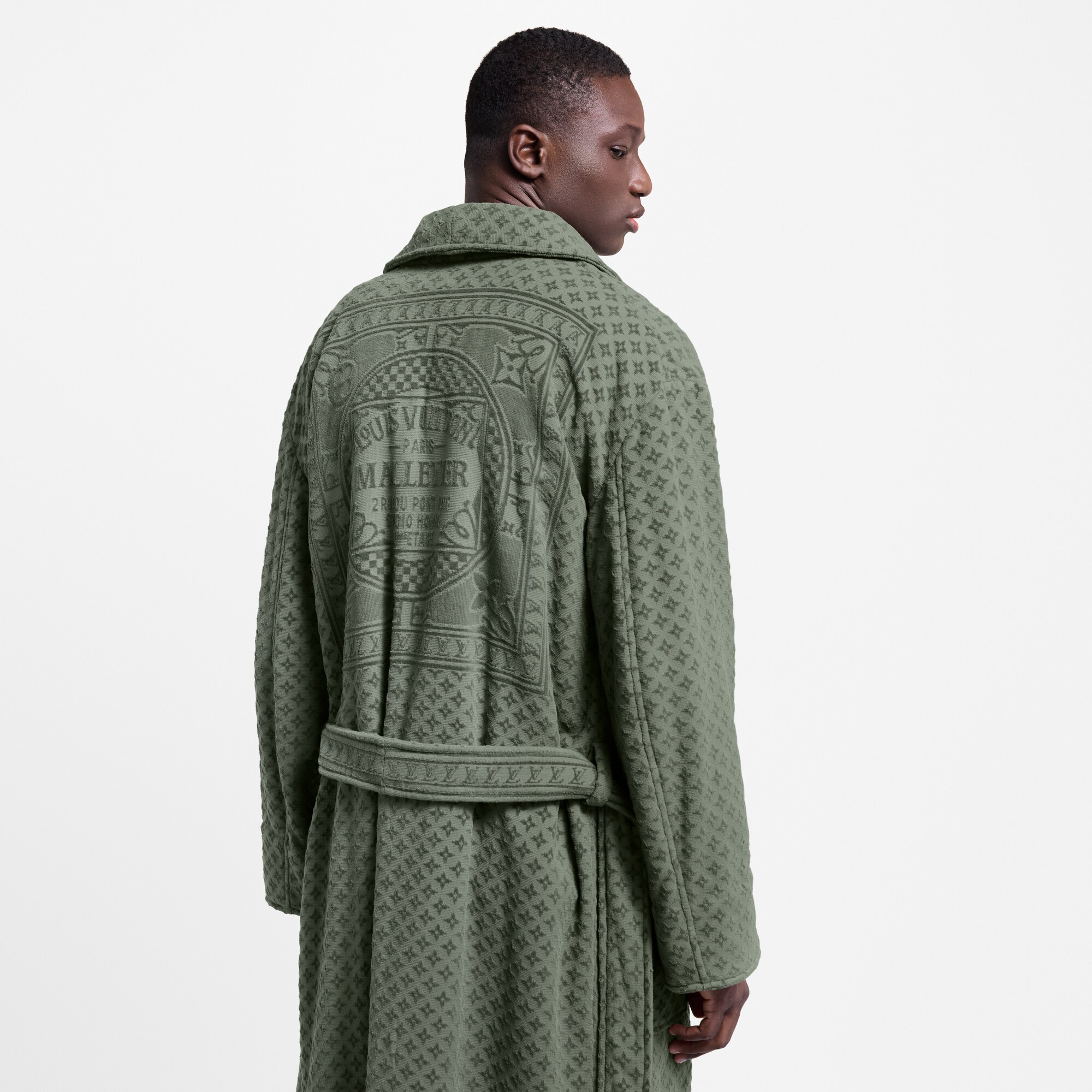 Albornoz de felpa francesa  Hombre Prêt-à-Porter Todo Prêt-à-Porter | LOUIS VUITTON (Zoom de producto)