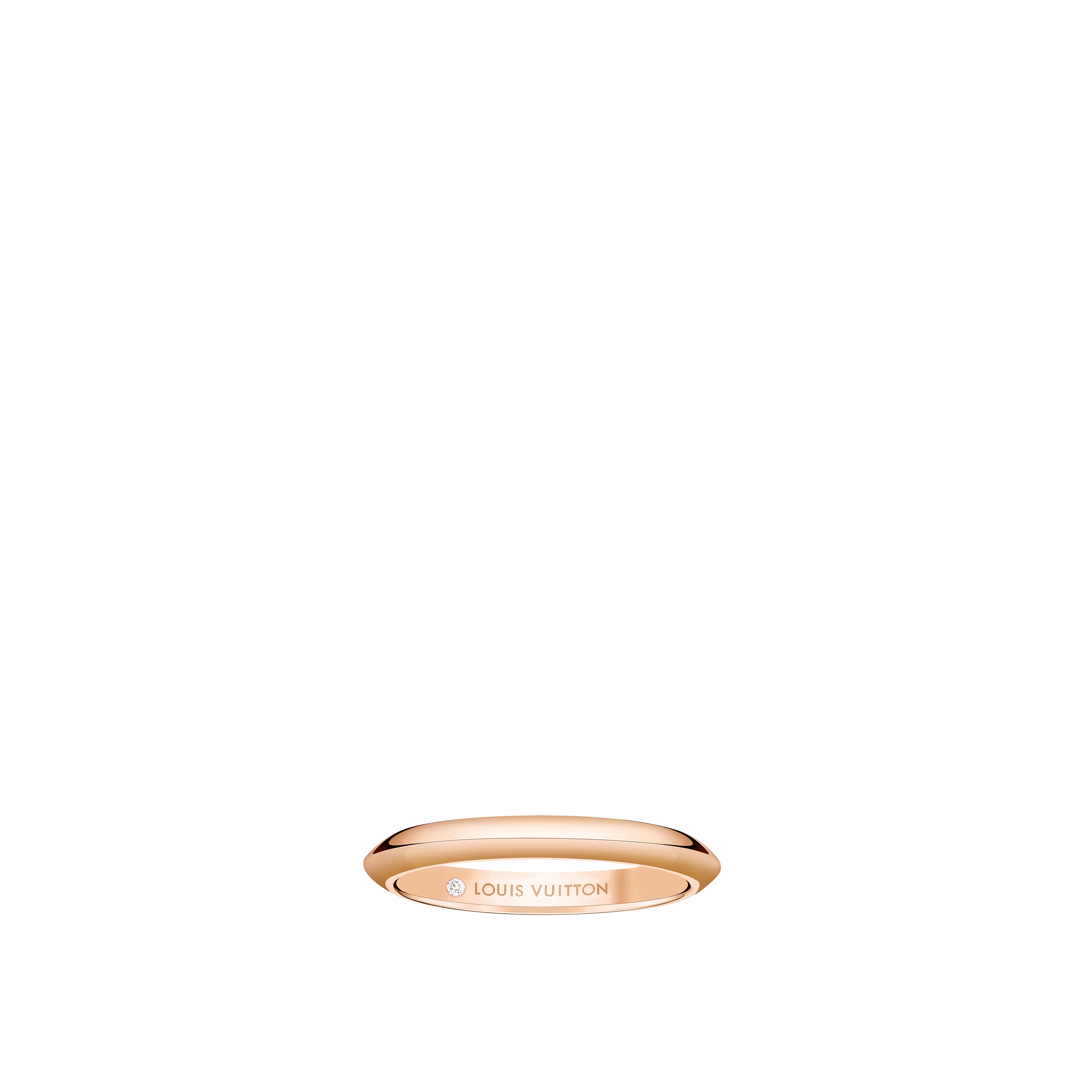 Alianza LV Diamonds en oro rosa de 2,5 mm  Joyería Categorías Wedding Bands | LOUIS VUITTON (Zoom de producto)