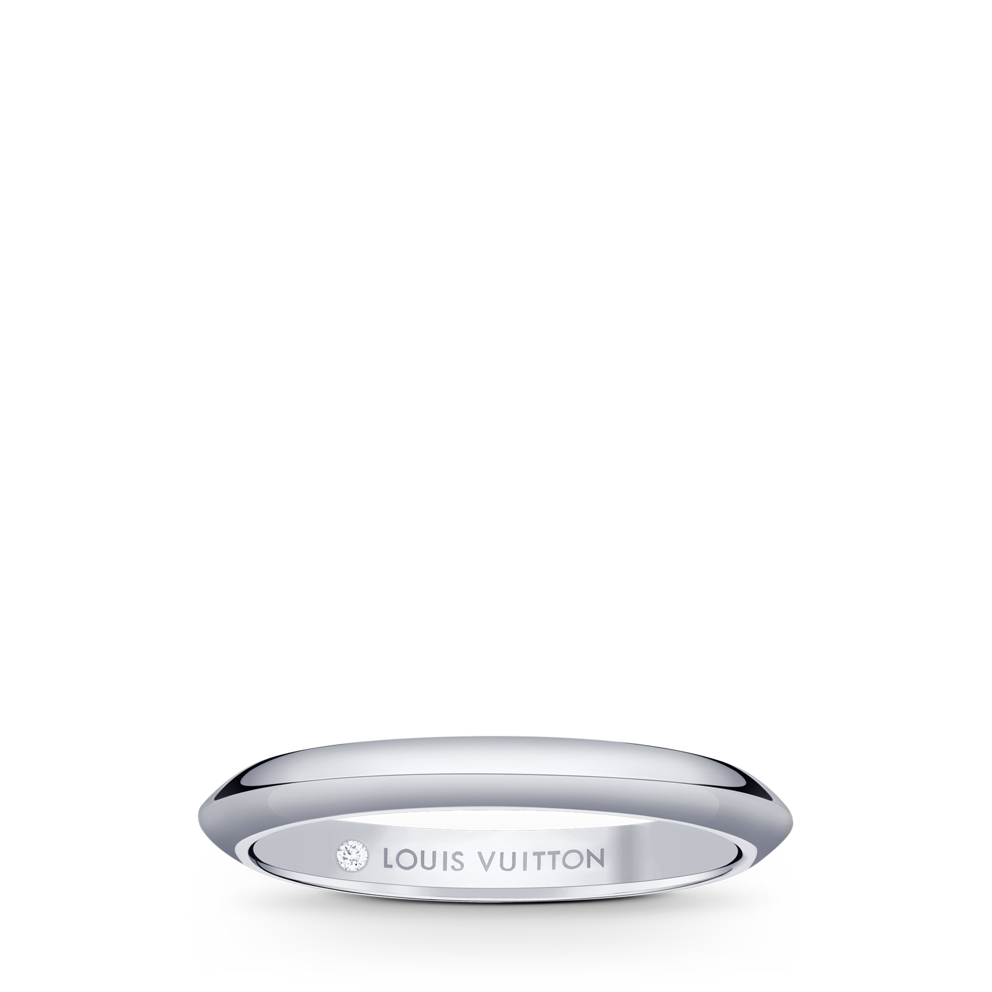 Alianza LV Diamonds en platino de 2,5 mm  Joyería Categorías Wedding Bands | LOUIS VUITTON (Zoom de producto)