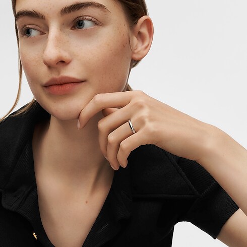 Alianza LV Diamonds en platino de 3 mm Joyería Categorías Wedding Bands | LOUIS VUITTON (Zoom de producto)