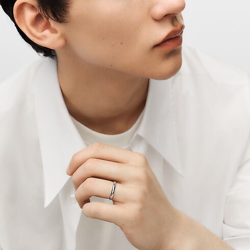 Alianza LV Diamonds en platino de 3 mm Joyería Categorías Wedding Bands | LOUIS VUITTON (Zoom de producto)