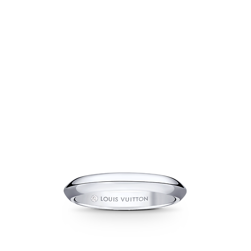 Alianza LV Diamonds en platino de 3 mm Joyería Categorías Wedding Bands | LOUIS VUITTON (Zoom de producto)
