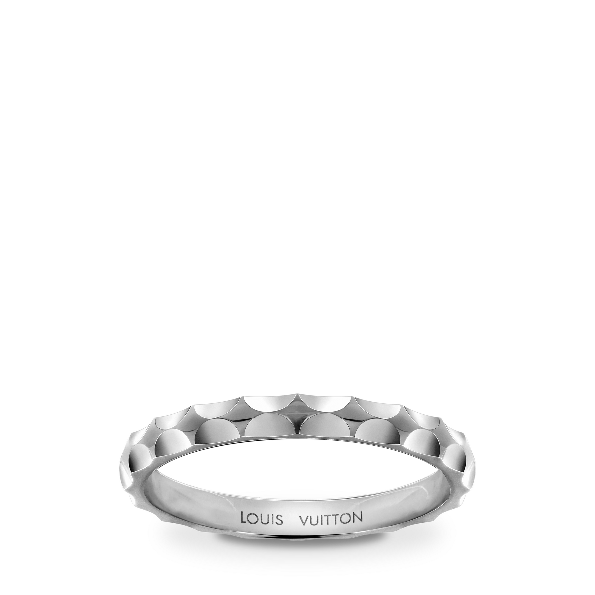 Alianza Monogram Infini de oro blanco  Joyería Categorías Joyería | LOUIS VUITTON (Zoom de producto)