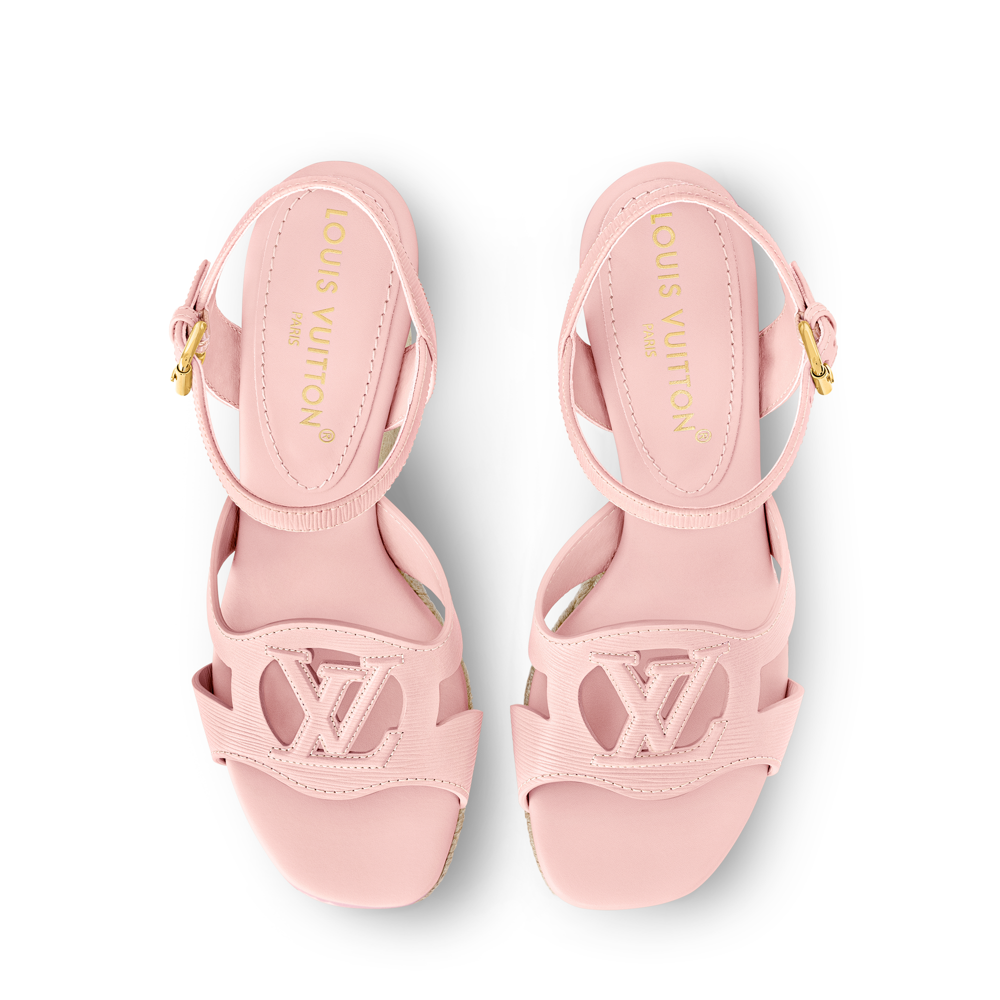Alpargata con cuña LV Isola  Mujer Zapatos Sandalias y alpargatas | LOUIS VUITTON (Zoom de producto)