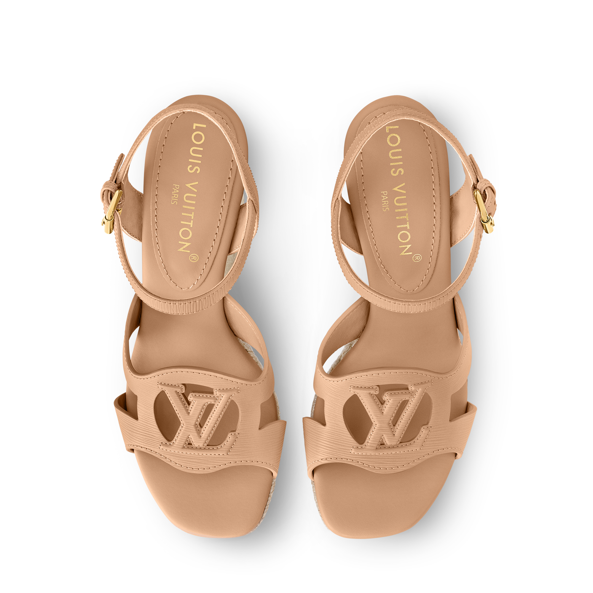 Alpargata con cuña LV Isola  Mujer Zapatos Sandalias y alpargatas | LOUIS VUITTON (Zoom de producto)