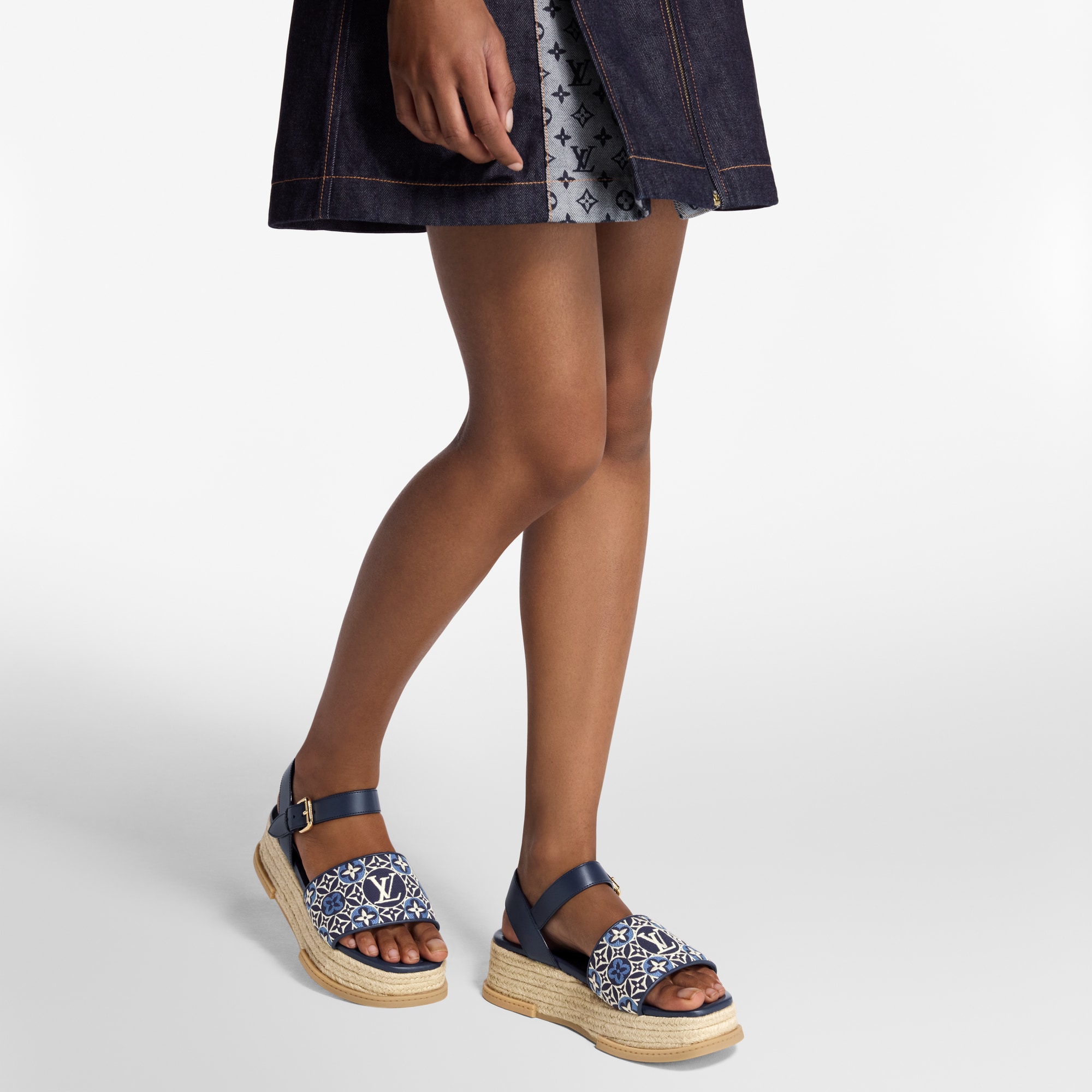 Alpargata con plataforma Maya  Mujer Zapatos Sandalias y alpargatas | LOUIS VUITTON (Zoom de producto)