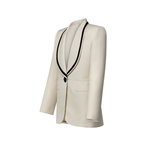 Americana con ribete gráfico Mujer Prêt-à-Porter Abrigos y chaquetas | LOUIS VUITTON (Zoom de producto)