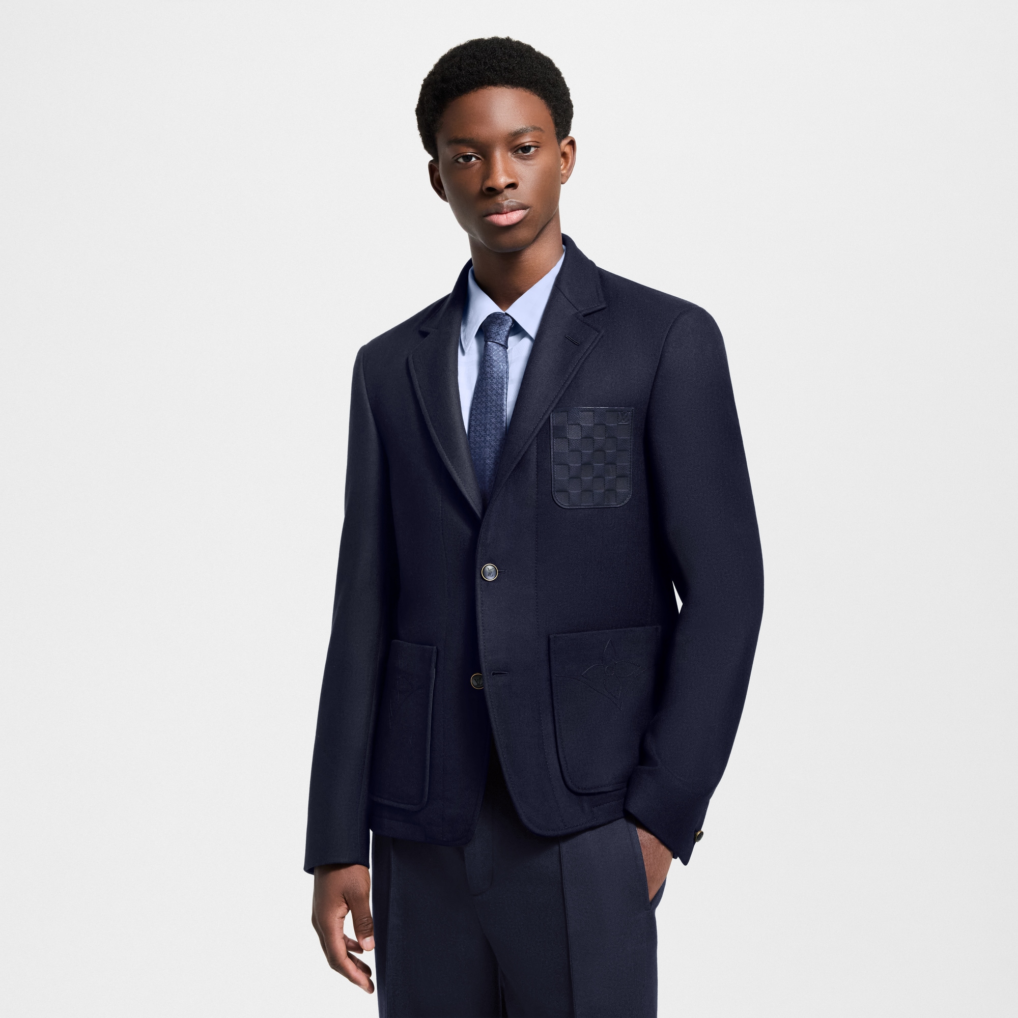 Americana de franela  Hombre Prêt-à-Porter Americanas y chaquetas | LOUIS VUITTON (Zoom de producto)