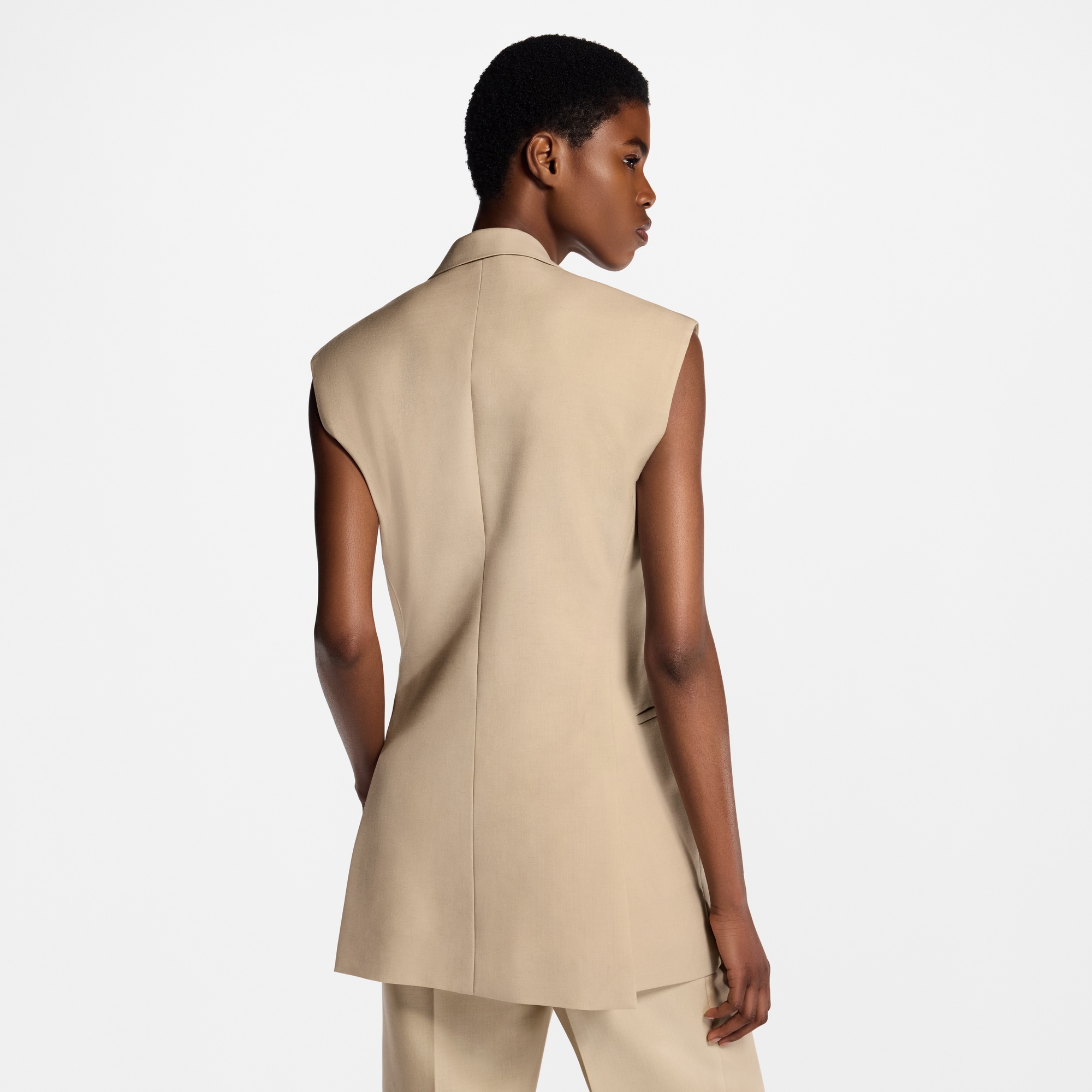 Americana sin mangas Monogram  Mujer Prêt-à-Porter Abrigos y chaquetas | LOUIS VUITTON (Zoom de producto)