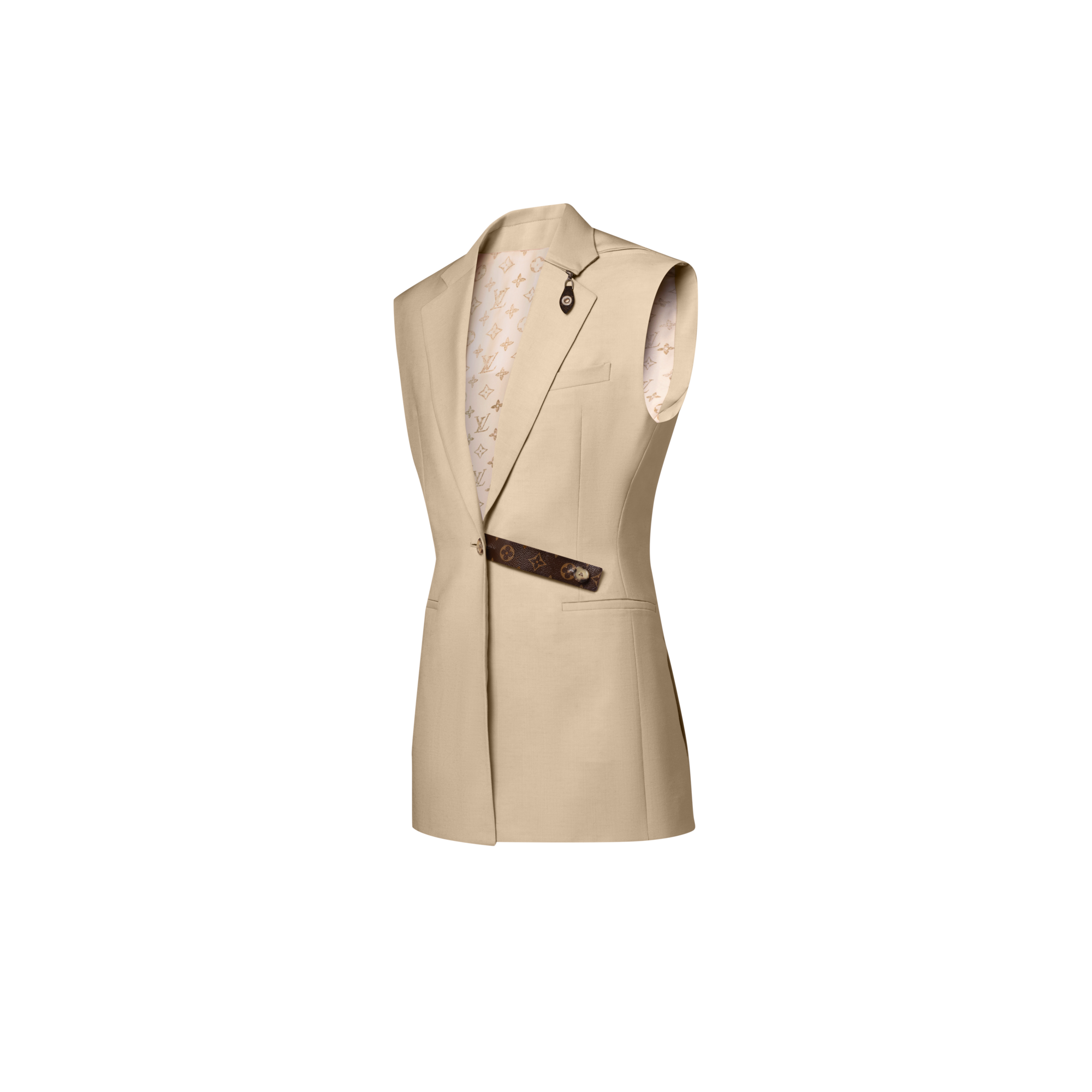 Americana sin mangas Monogram  Mujer Prêt-à-Porter Abrigos y chaquetas | LOUIS VUITTON (Zoom de producto)