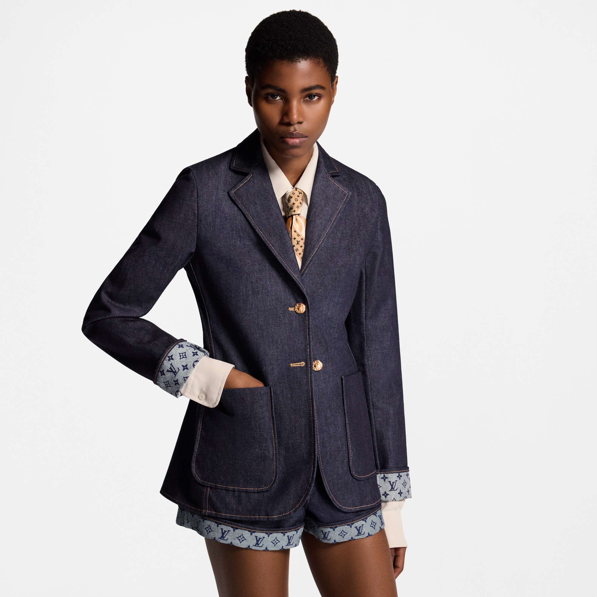 Americana vaquera  Mujer Prêt-à-Porter Abrigos y chaquetas | LOUIS VUITTON (Zoom de producto)