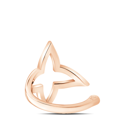 Anillo abierto Ombre Blossom de oro rosa y diamantes Joyería Categorías Anillos | LOUIS VUITTON (Zoom de producto)