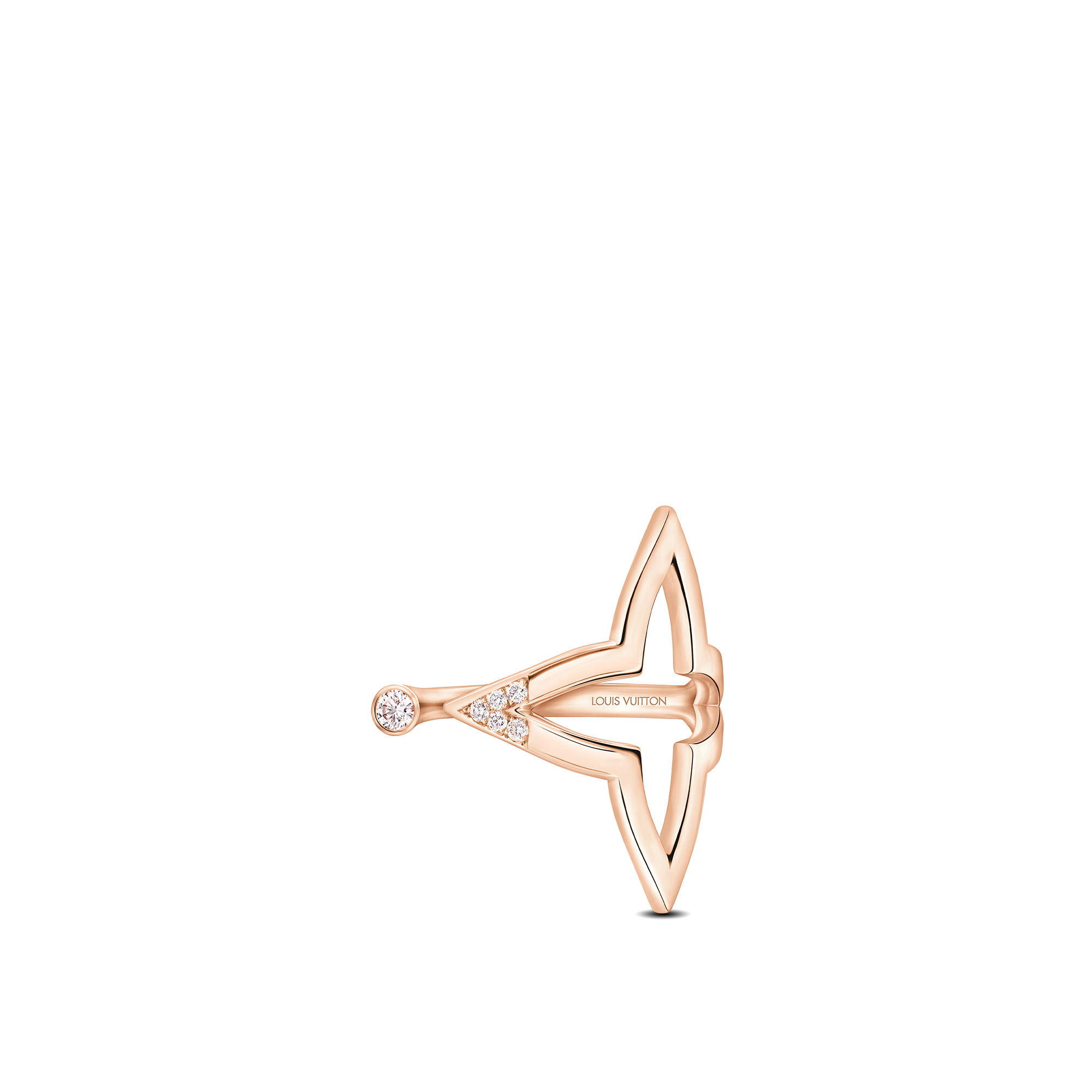 Anillo abierto Ombre Blossom de oro rosa y diamantes  Joyería Categorías Anillos | LOUIS VUITTON (Zoom de producto)
