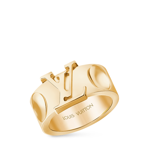 Anillo ancho Empreinte de oro amarillo Joyería Categorías Joyería | LOUIS VUITTON (Zoom de producto)
