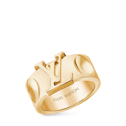 Anillo ancho Empreinte de oro amarillo Joyería Categorías Joyería | LOUIS VUITTON (Zoom de producto)