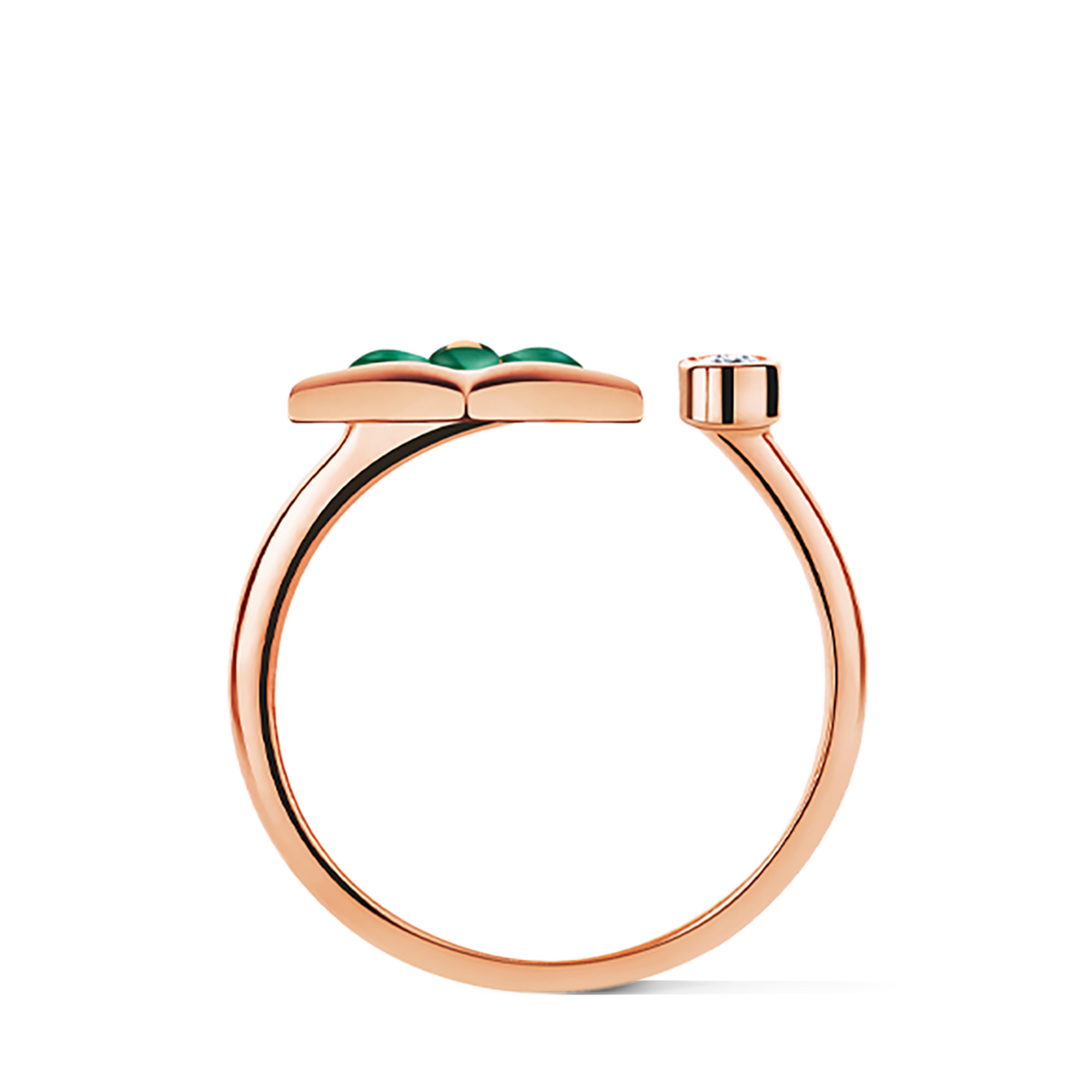 Anillo Color Blossom Mini Star de oro rosa, malaquita y diamante  Joyería Categorías Joyería | LOUIS VUITTON (Zoom de producto)