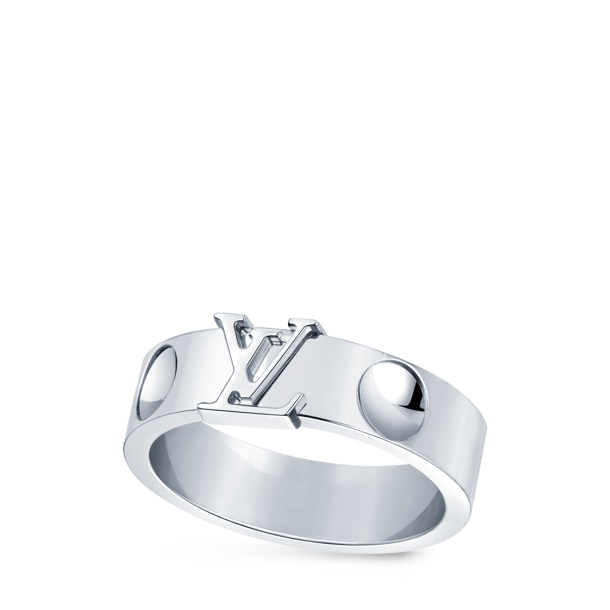 Anillo Empreinte de oro blanco  Les Extraordinaires Joyería Anillos | LOUIS VUITTON (Zoom de producto)