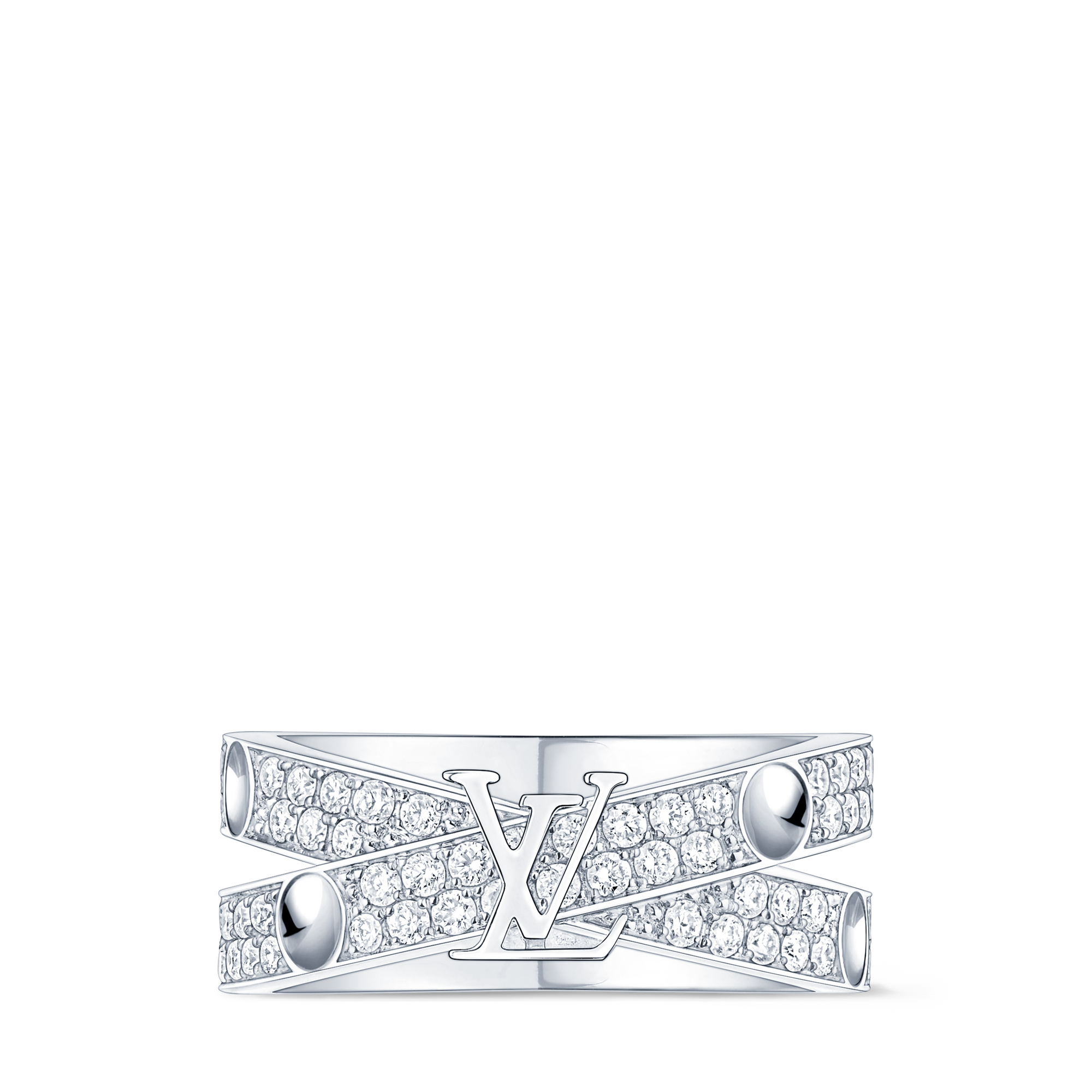 Anillo Empreinte de oro blanco y diamantes  Joyería Categorías Joyería | LOUIS VUITTON (Zoom de producto)