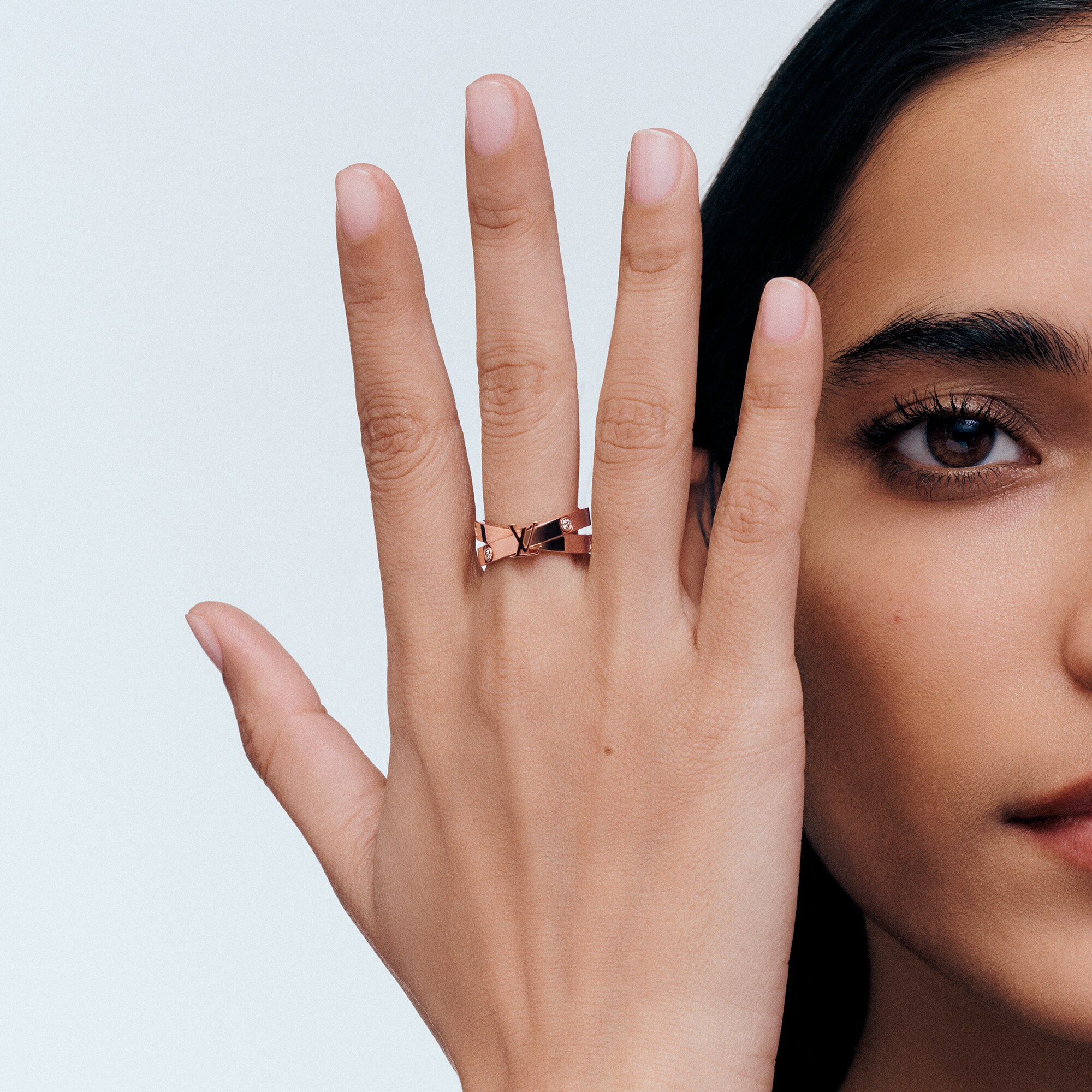 Anillo Empreinte de oro rosa y diamantes  Joyería Categorías Joyería | LOUIS VUITTON (Zoom de producto)