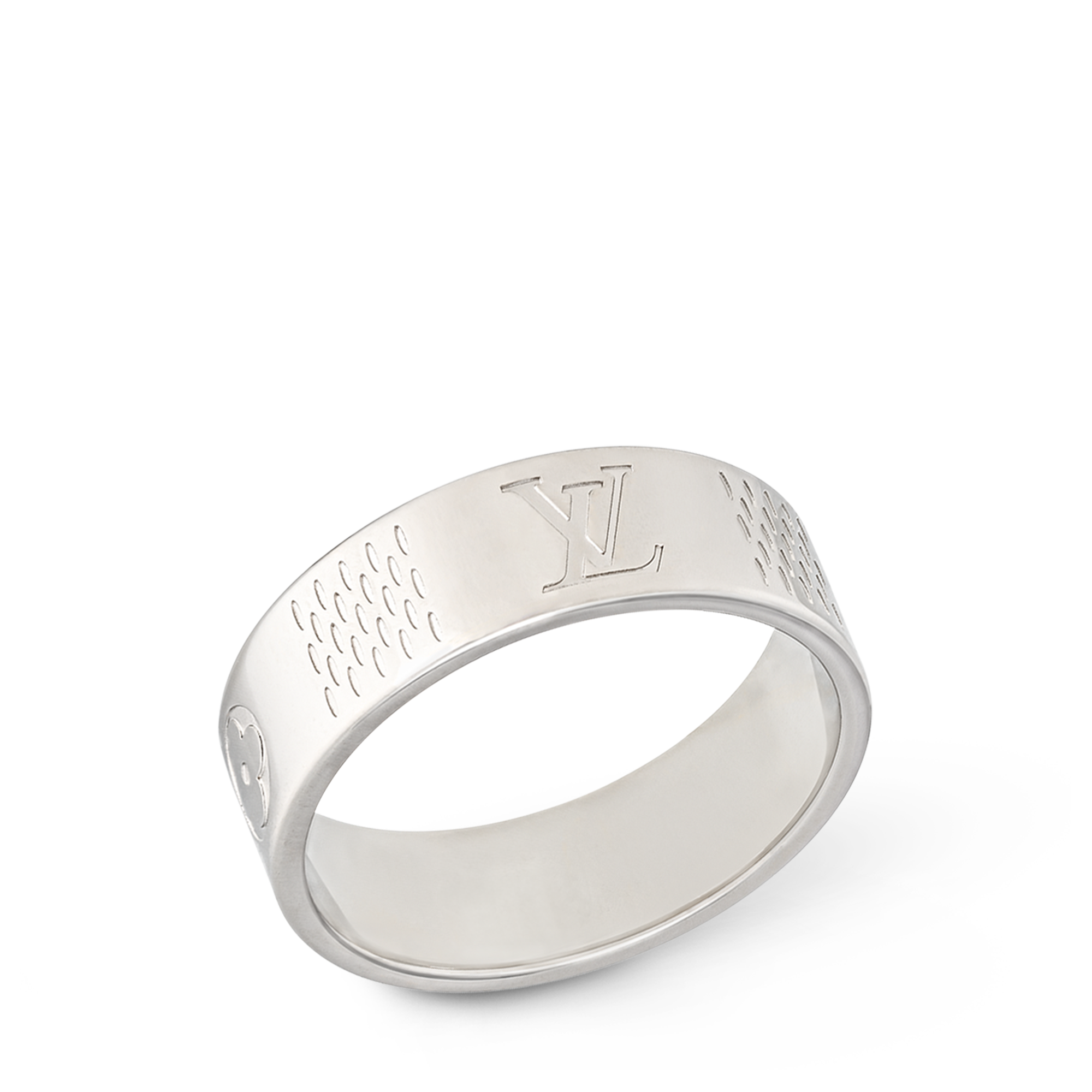 Anillo fino Damier Staples S00 Hombre Joyería Anillos | LOUIS VUITTON (Zoom de producto)