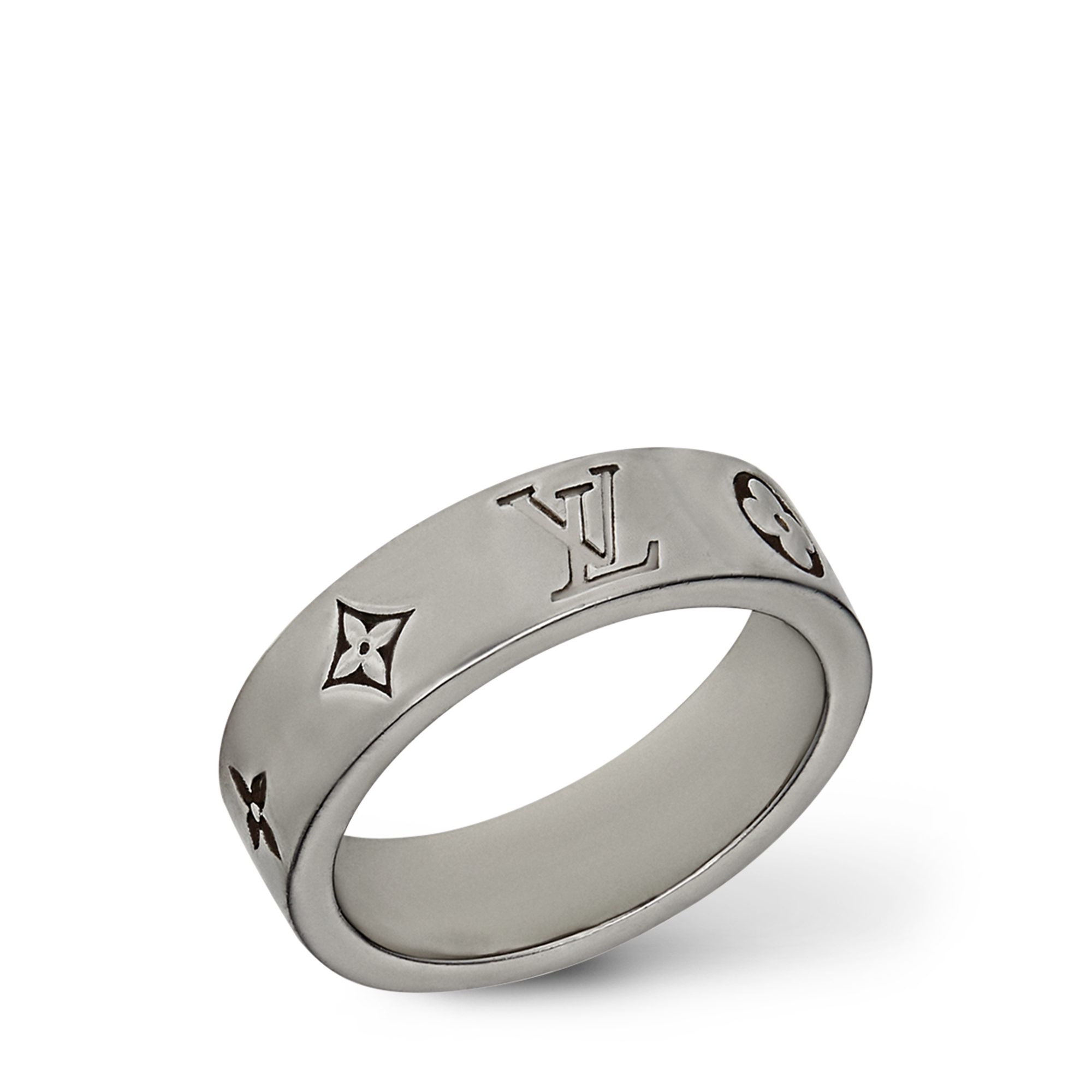 Anillo fino LV Mosaic S00 Hombre Joyería Anillos | LOUIS VUITTON (Zoom de producto)