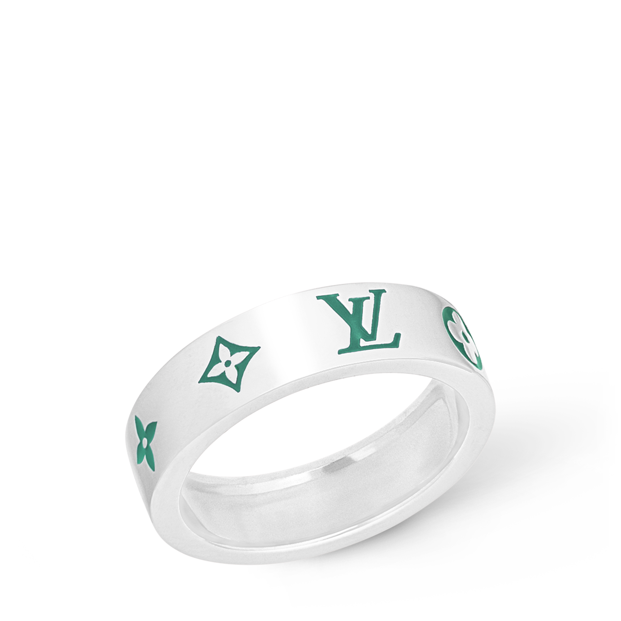 Anillo fino LV Mosaic S00 Hombre Joyería Anillos | LOUIS VUITTON (Zoom de producto)