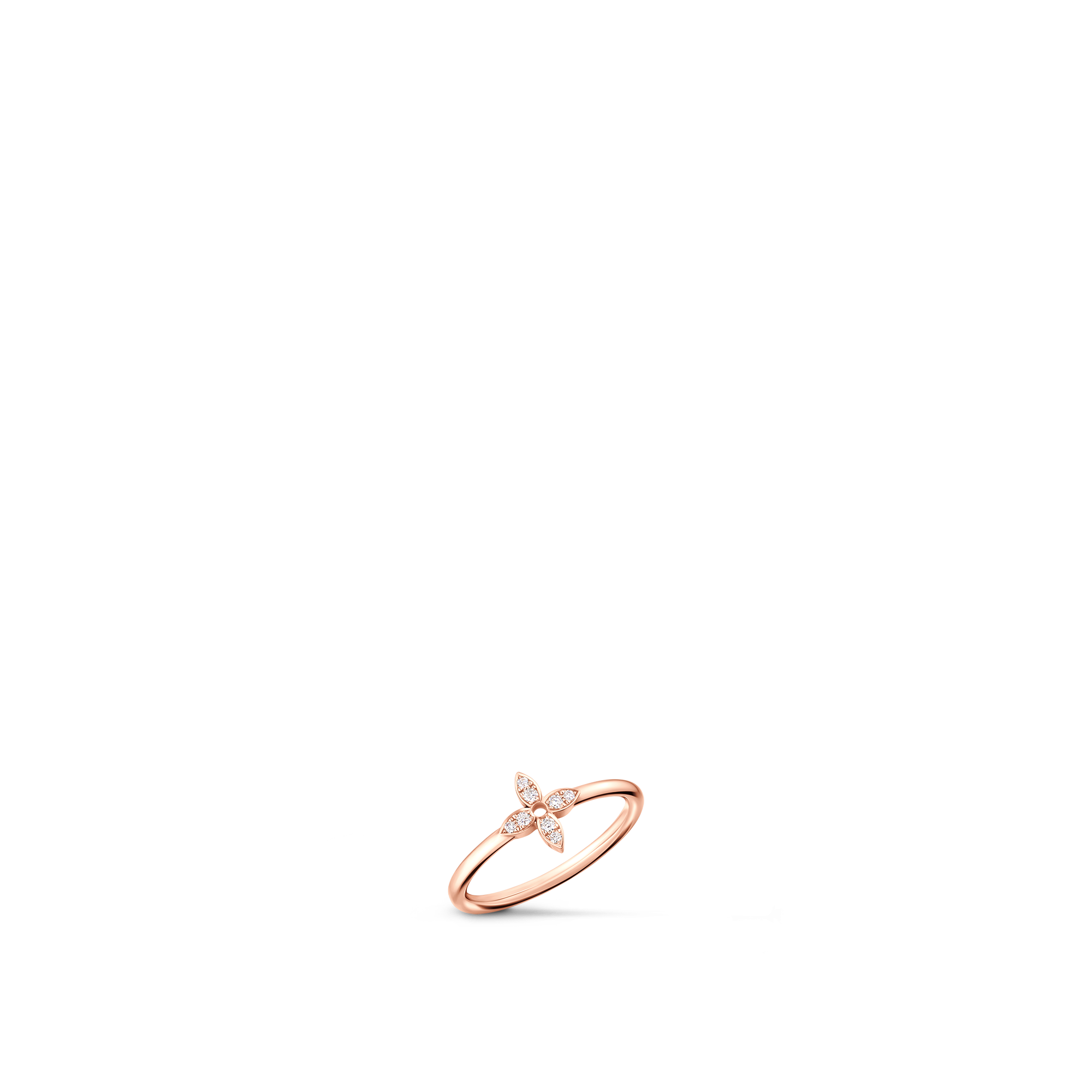 Anillo Idylle Blossom de oro rosa y diamantes  Joyería Categorías Anillos | LOUIS VUITTON (Zoom de producto)