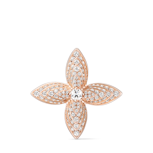 Anillo Idylle Blossom de oro rosa y diamantes Les Extraordinaires Joyería Anillos | LOUIS VUITTON (Zoom de producto)