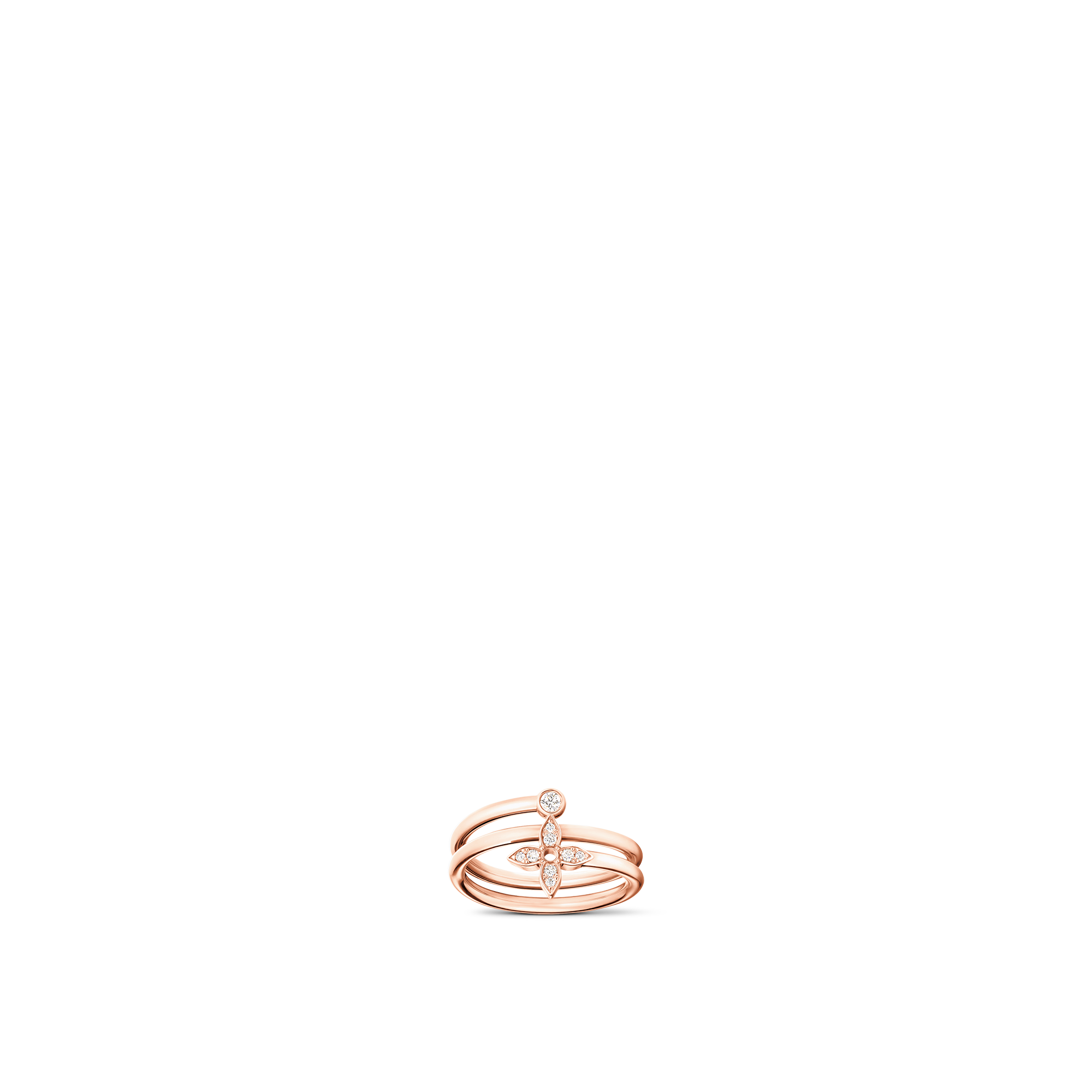 Anillo Idylle Blossom Multi de oro rosa y diamantes  Joyería Categorías Anillos | LOUIS VUITTON (Zoom de producto)