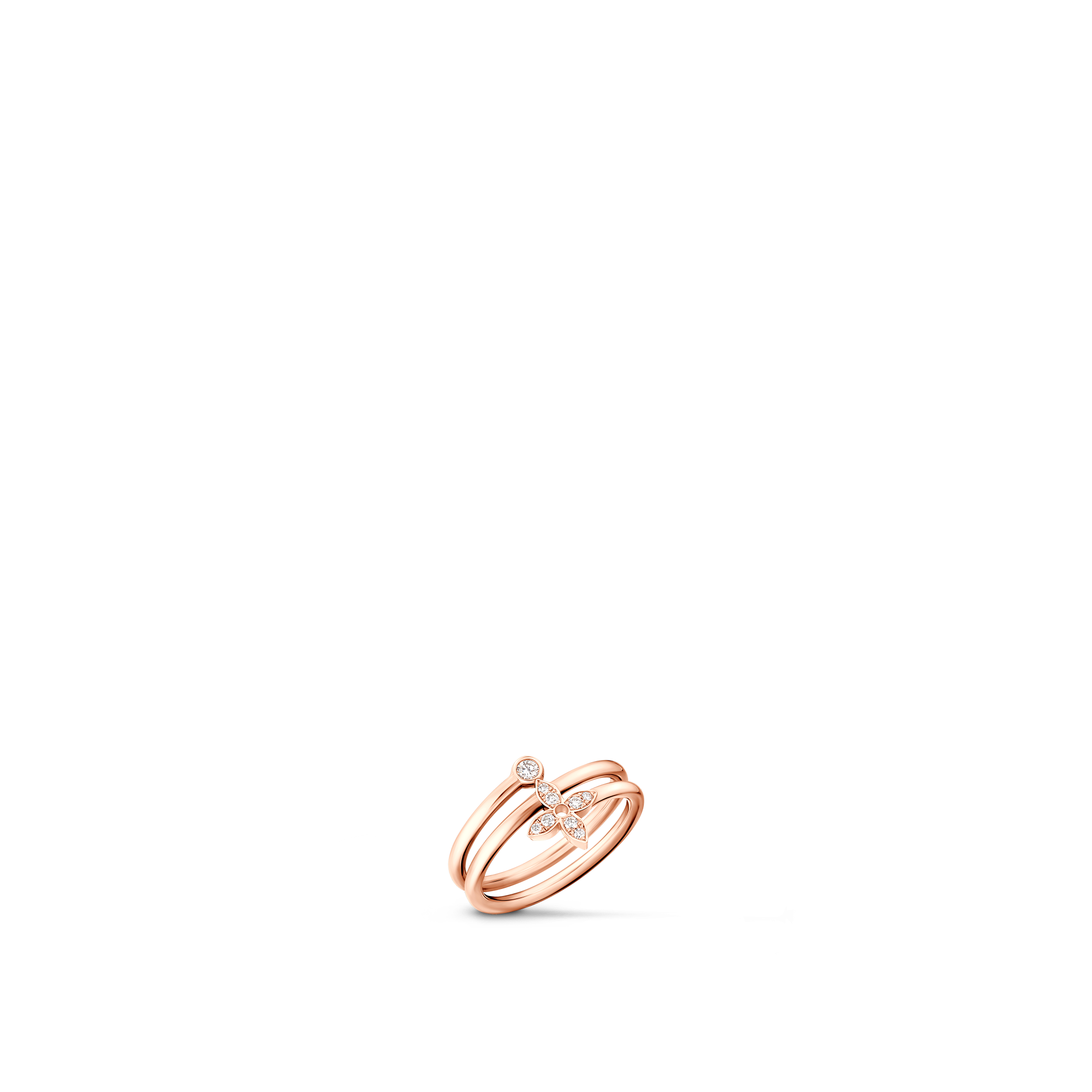 Anillo Idylle Blossom Multi de oro rosa y diamantes  Joyería Categorías Anillos | LOUIS VUITTON (Zoom de producto)