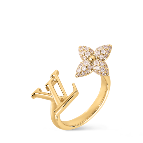 Anillo Louisette Signature Strass S00 Mujer Bisutería Toda la bisutería | LOUIS VUITTON (Zoom de producto)