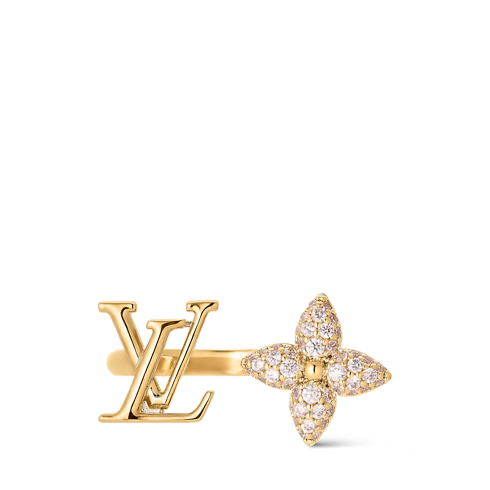 Anillo Louisette Signature Strass S00 Mujer Bisutería Toda la bisutería | LOUIS VUITTON (Zoom de producto)